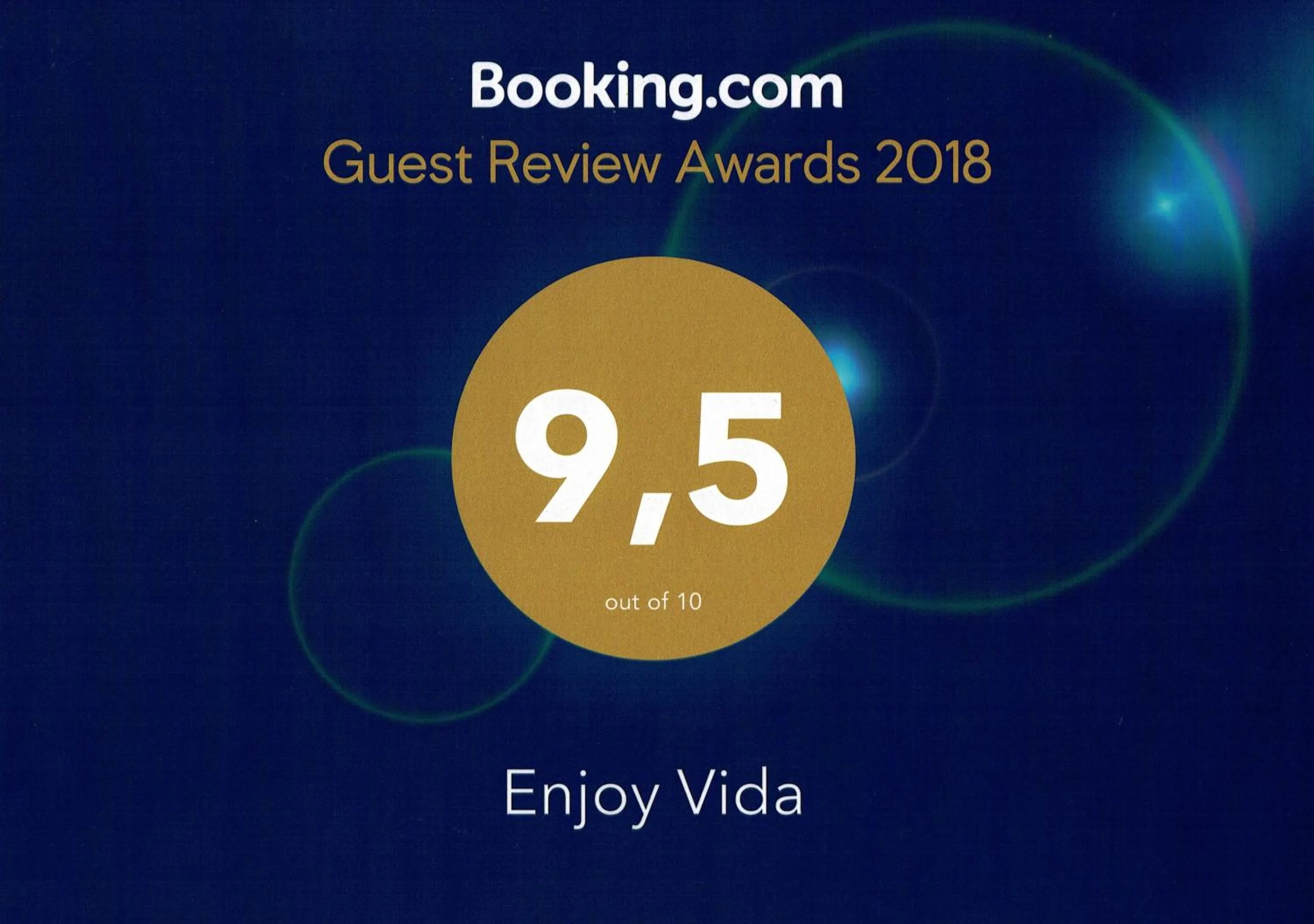 Logo/Certificate/Sign in Enjoy Vida