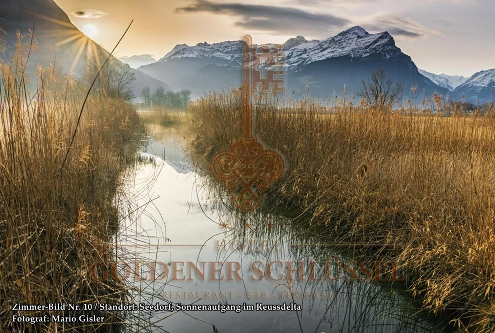 Decorative detail in Hotel Goldener Schlüssel