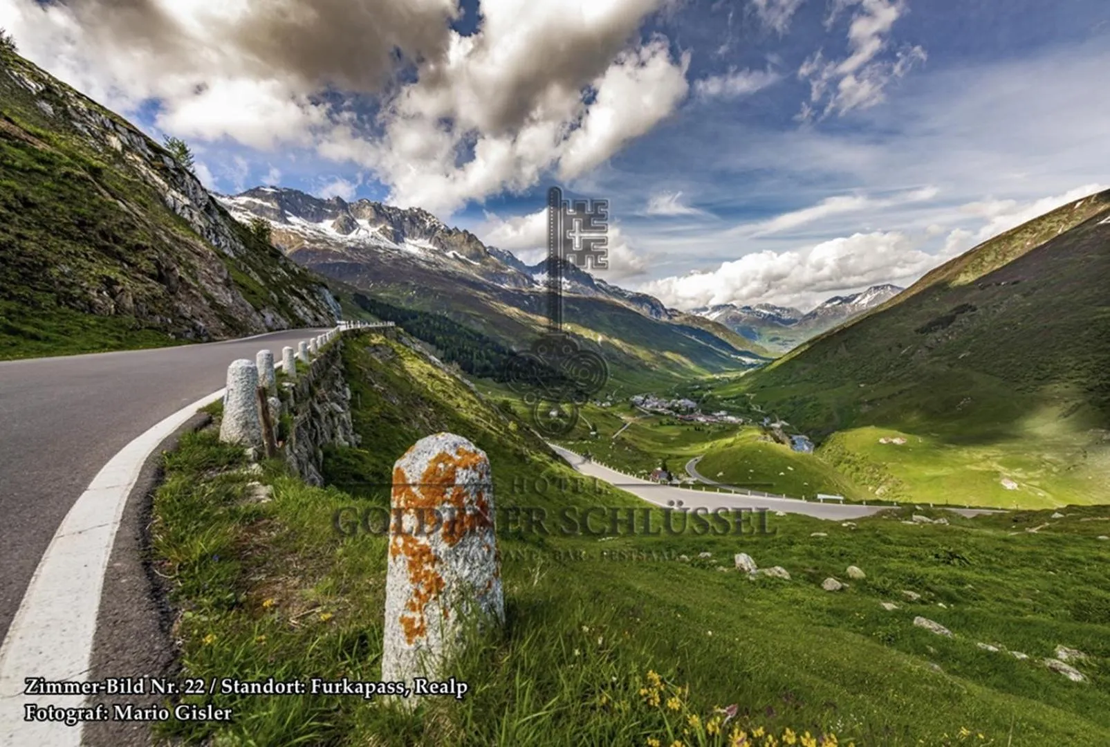 Decorative detail in Hotel Goldener Schlüssel