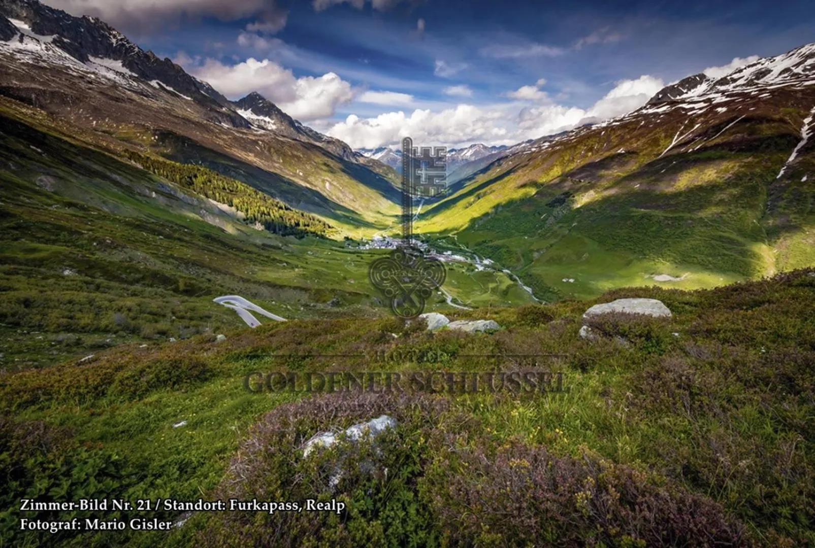Decorative detail in Hotel Goldener Schlüssel
