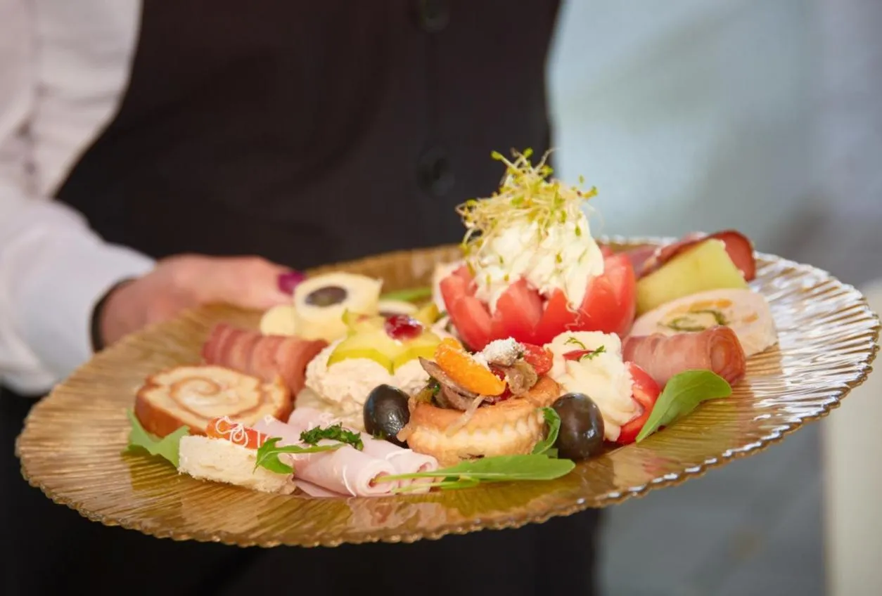 Food close-up in Hotel Univers