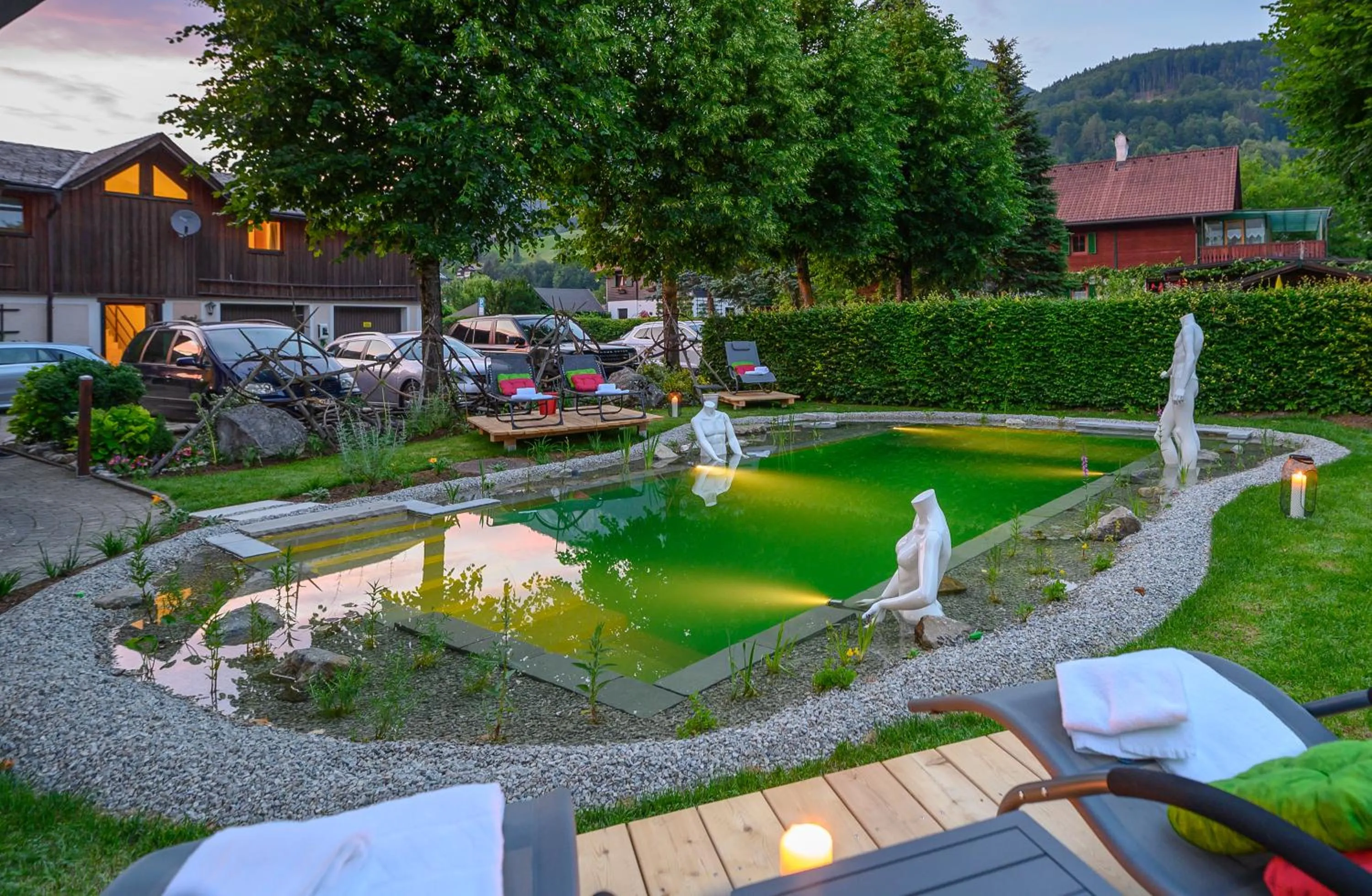 Swimming pool in Hotel Moserwirt