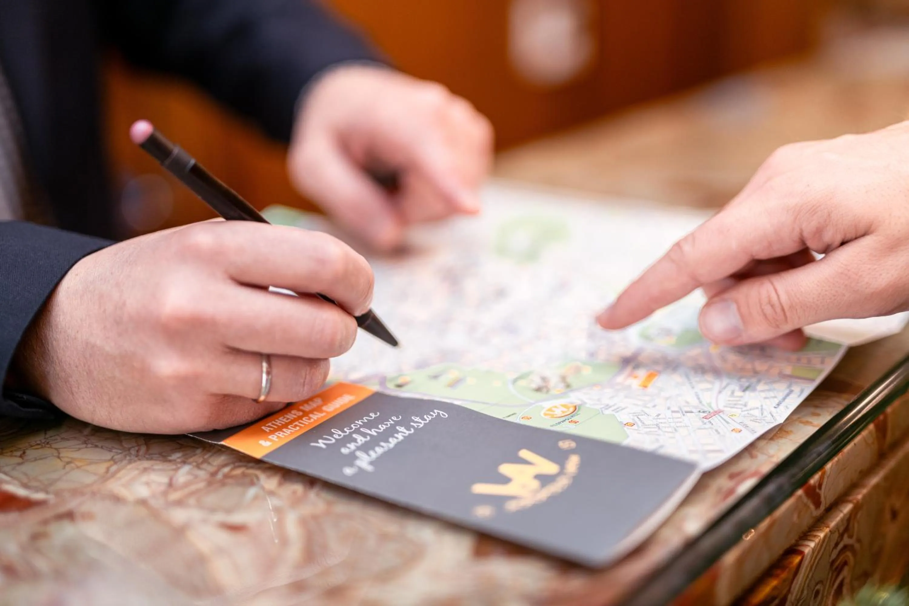 People in Acropolis View Hotel