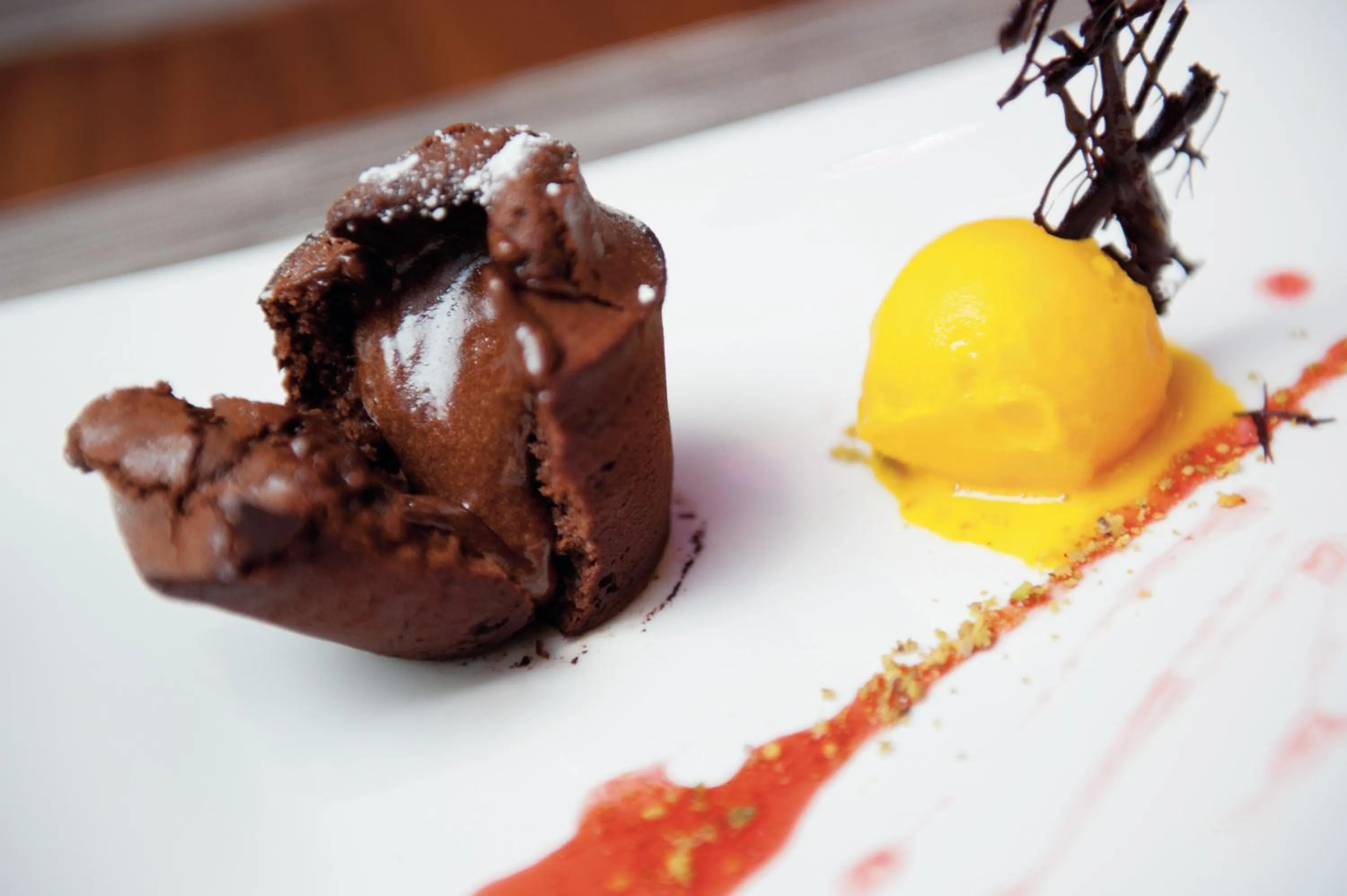 Food close-up in Casa Hotel