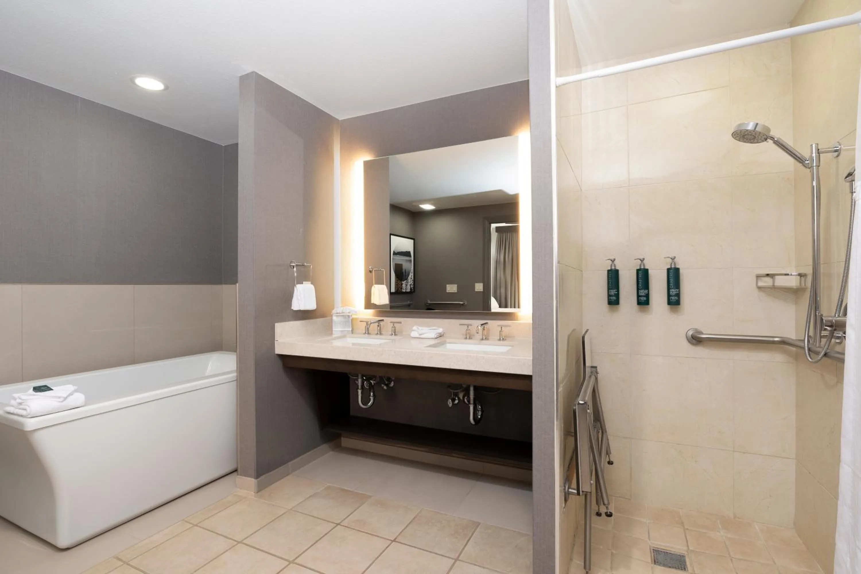 Bathroom in Hilton Promenade Branson Landing