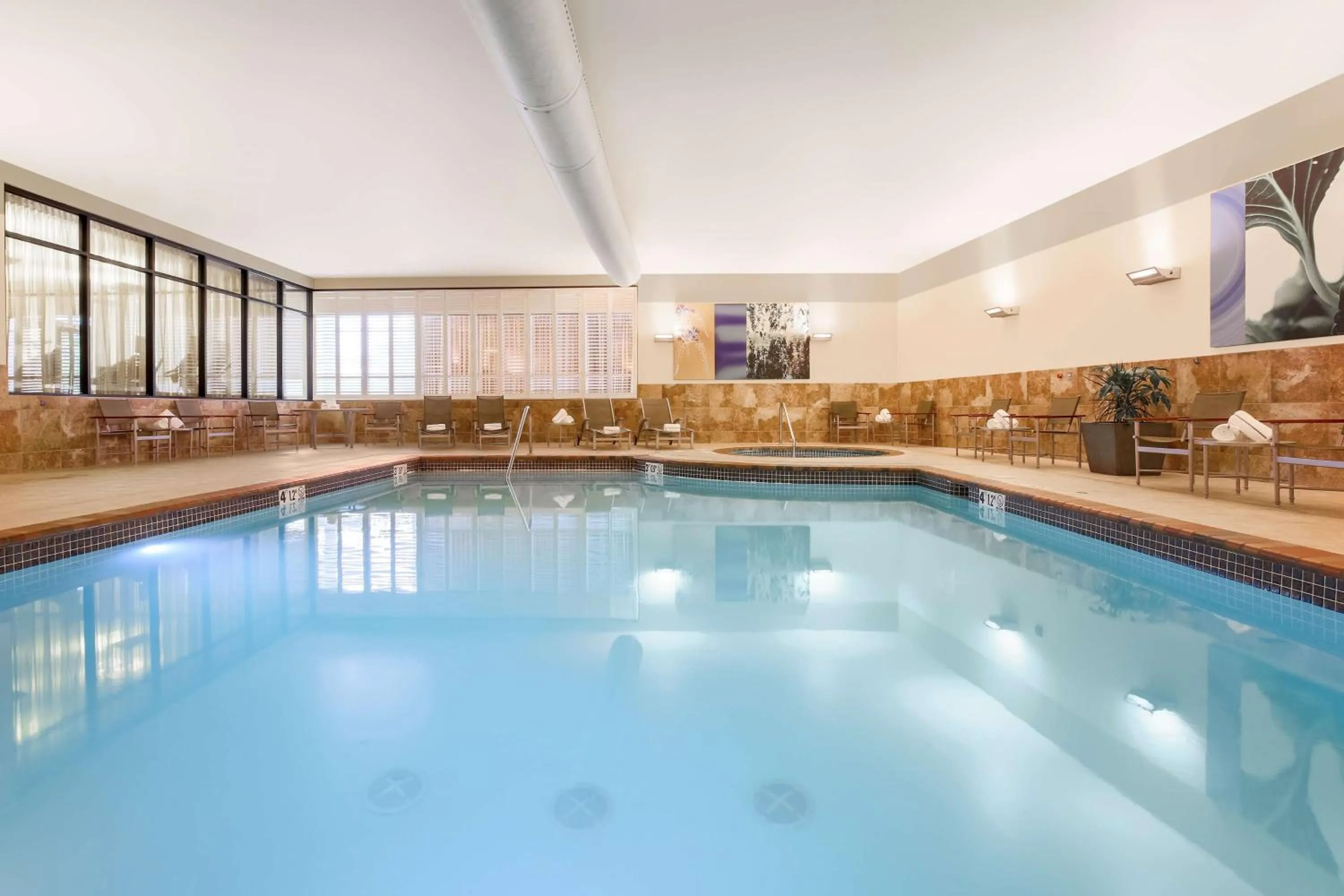 Pool view in Hilton Promenade Branson Landing