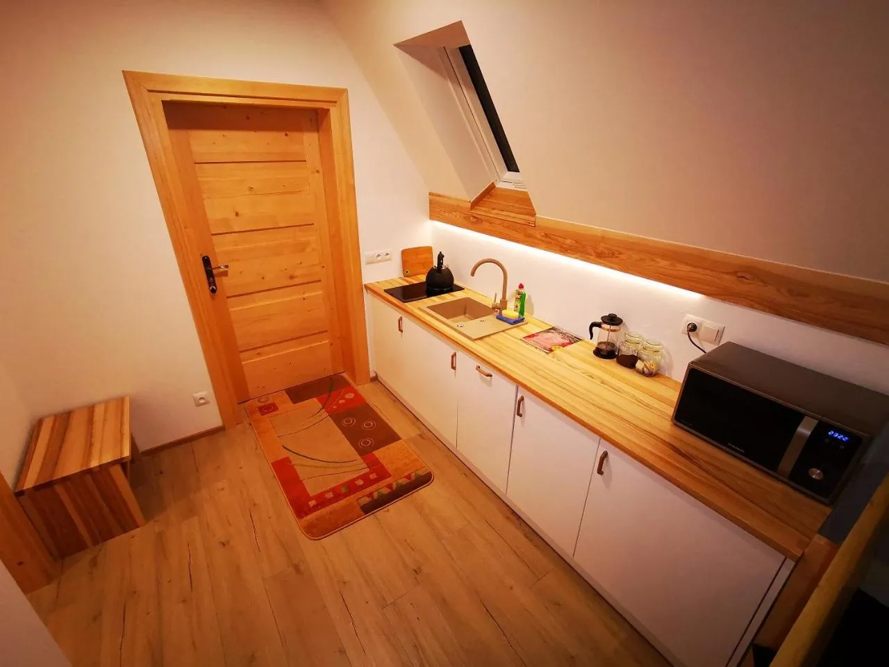 Kitchen or kitchenette in Toporowe Domki w Chochołowskiej