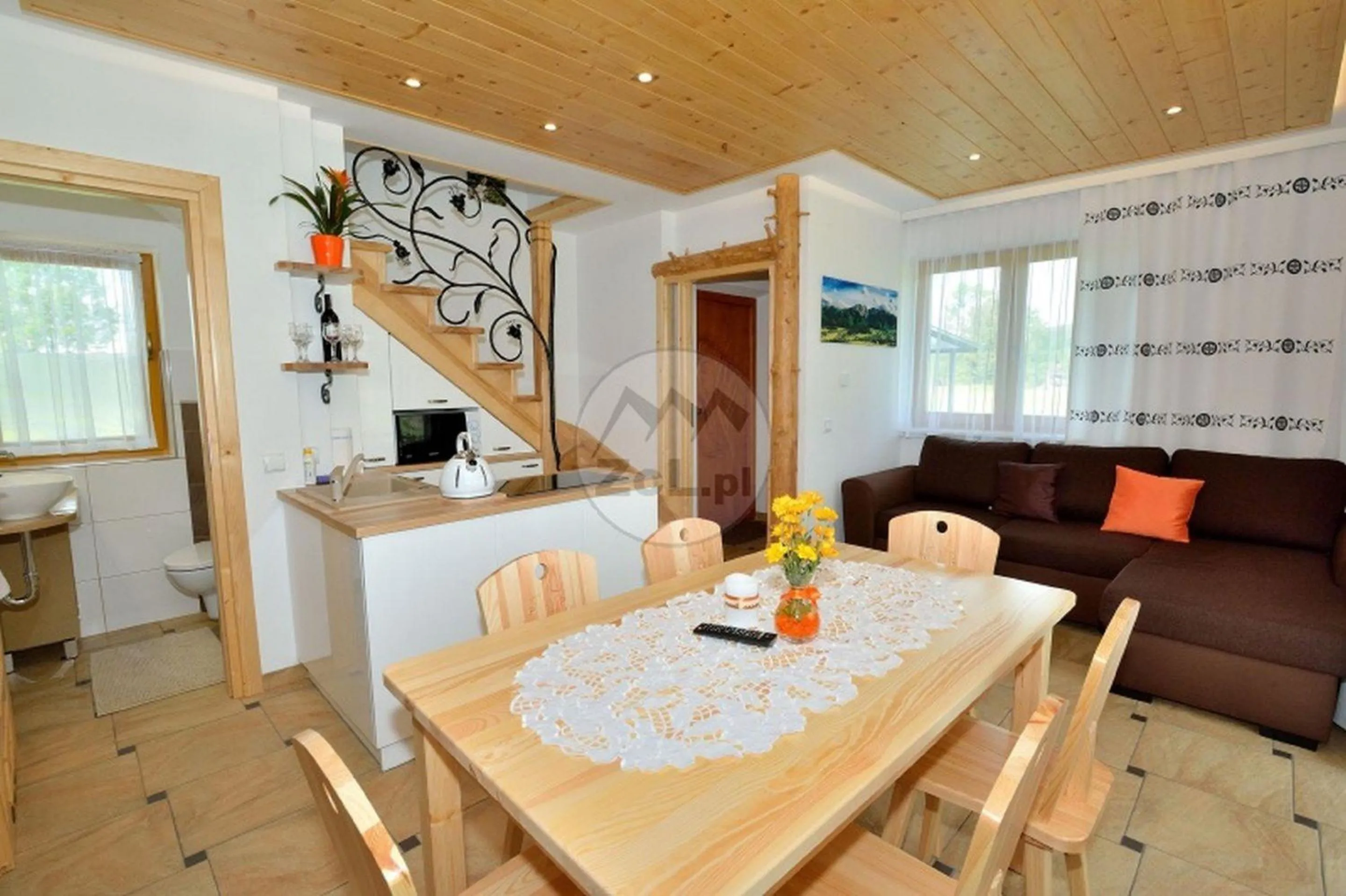 Living room in Toporowe Domki w Chochołowskiej