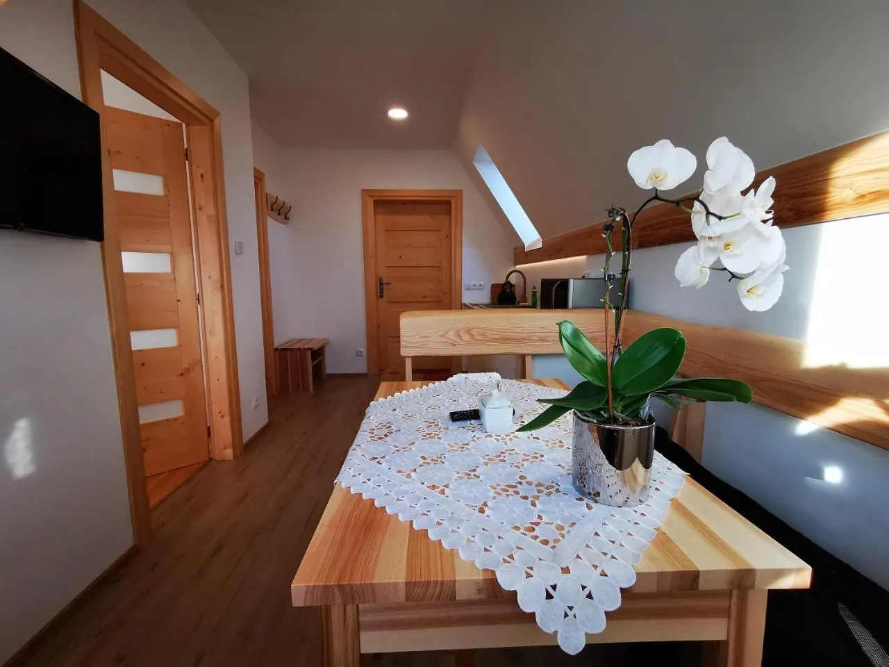 Dining area in Toporowe Domki w Chochołowskiej