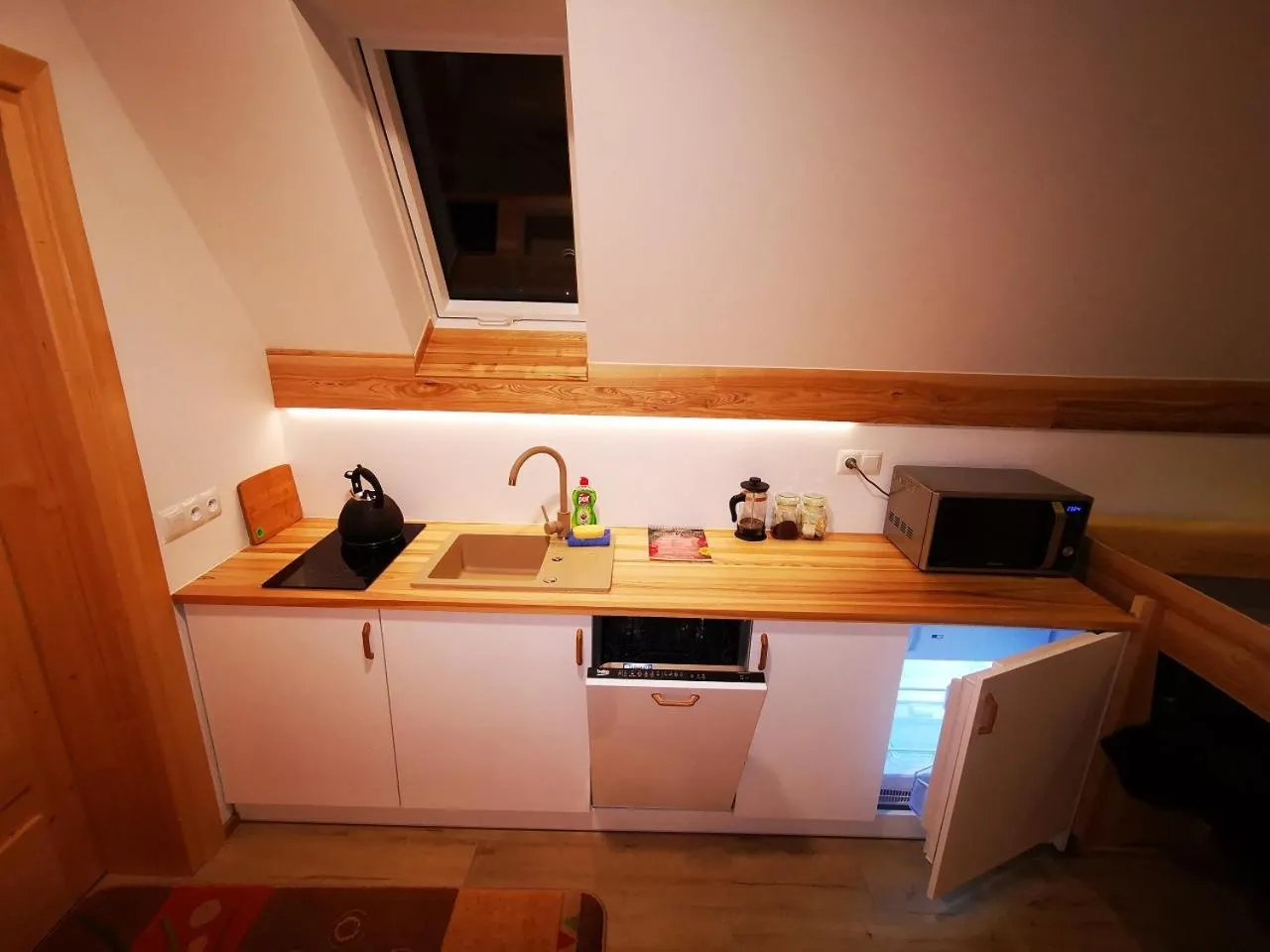 Kitchen or kitchenette in Toporowe Domki w Chochołowskiej