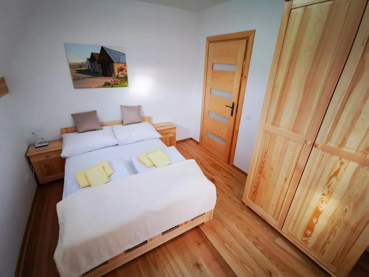 Bedroom, Bed in Toporowe Domki w Chochołowskiej