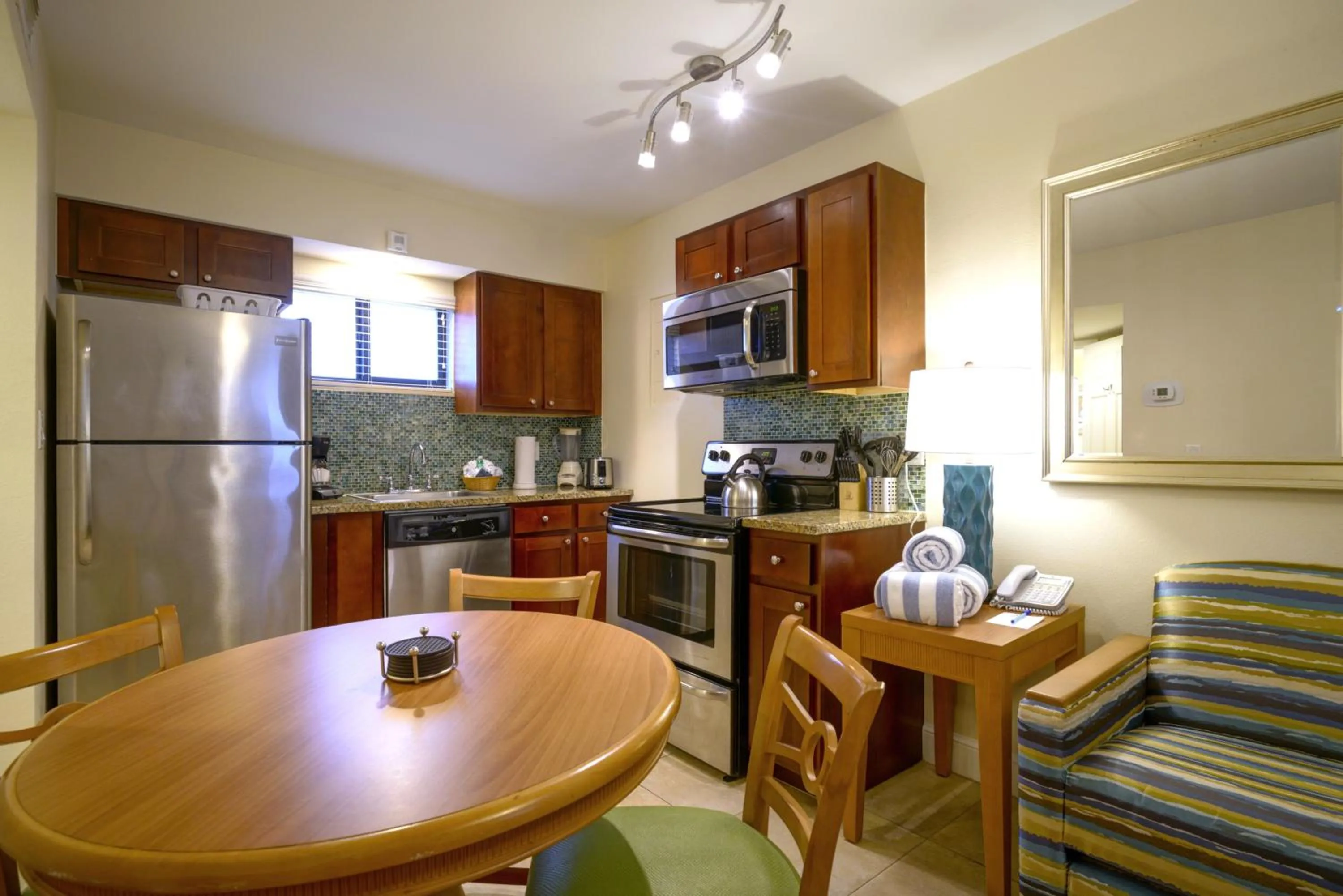 Dining area in La Costa Beach Club