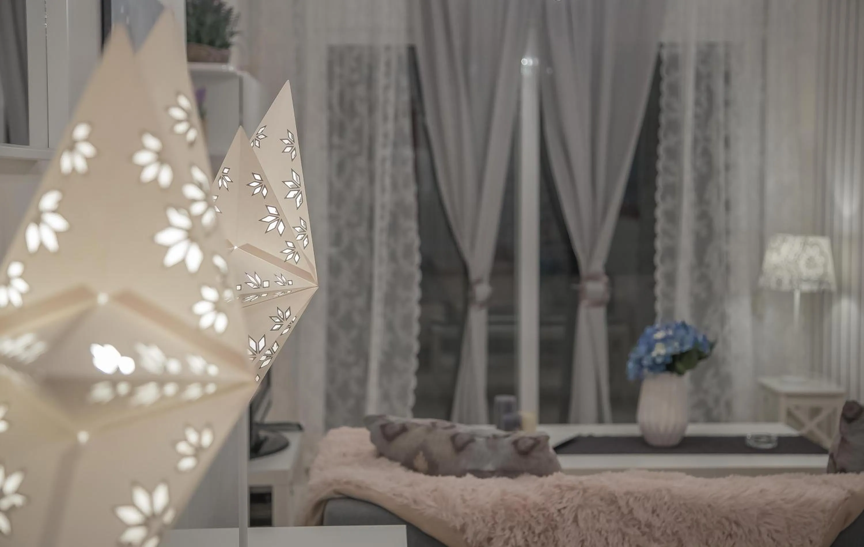 Decorative detail in Luxury City Center Apartment