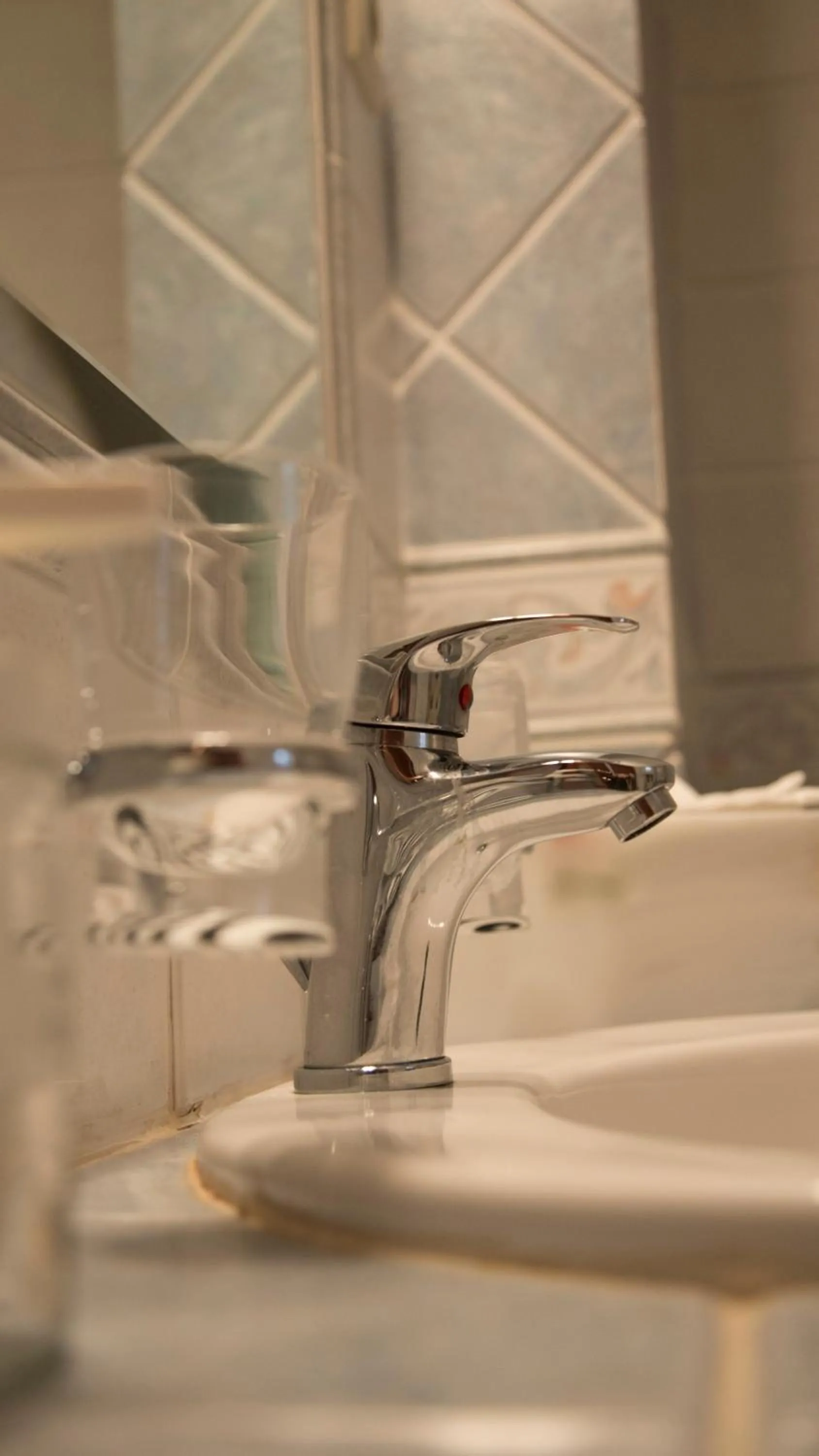 Bathroom in Luxury City Center Apartment