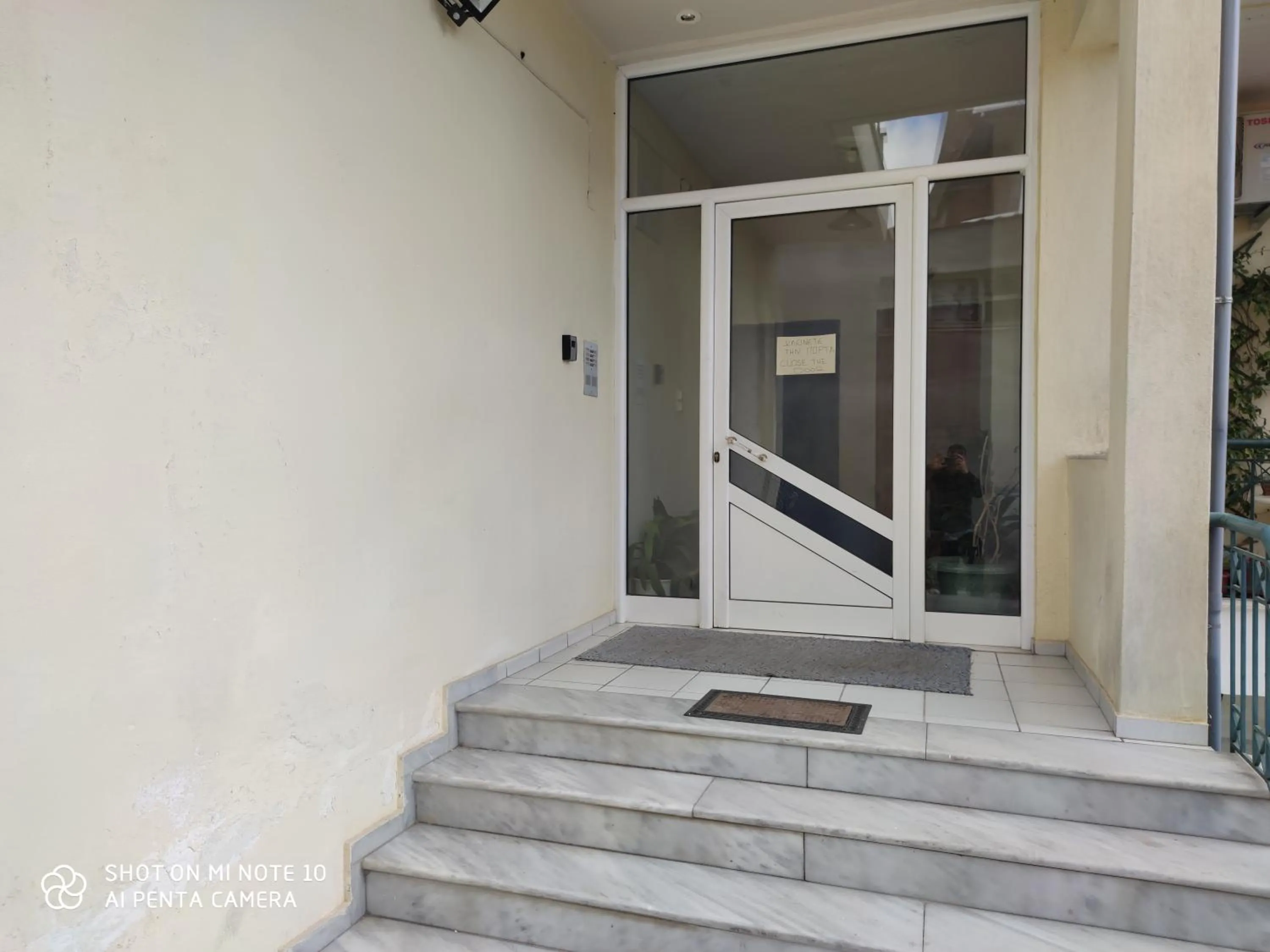 Facade/entrance in Luxury City Center Apartment