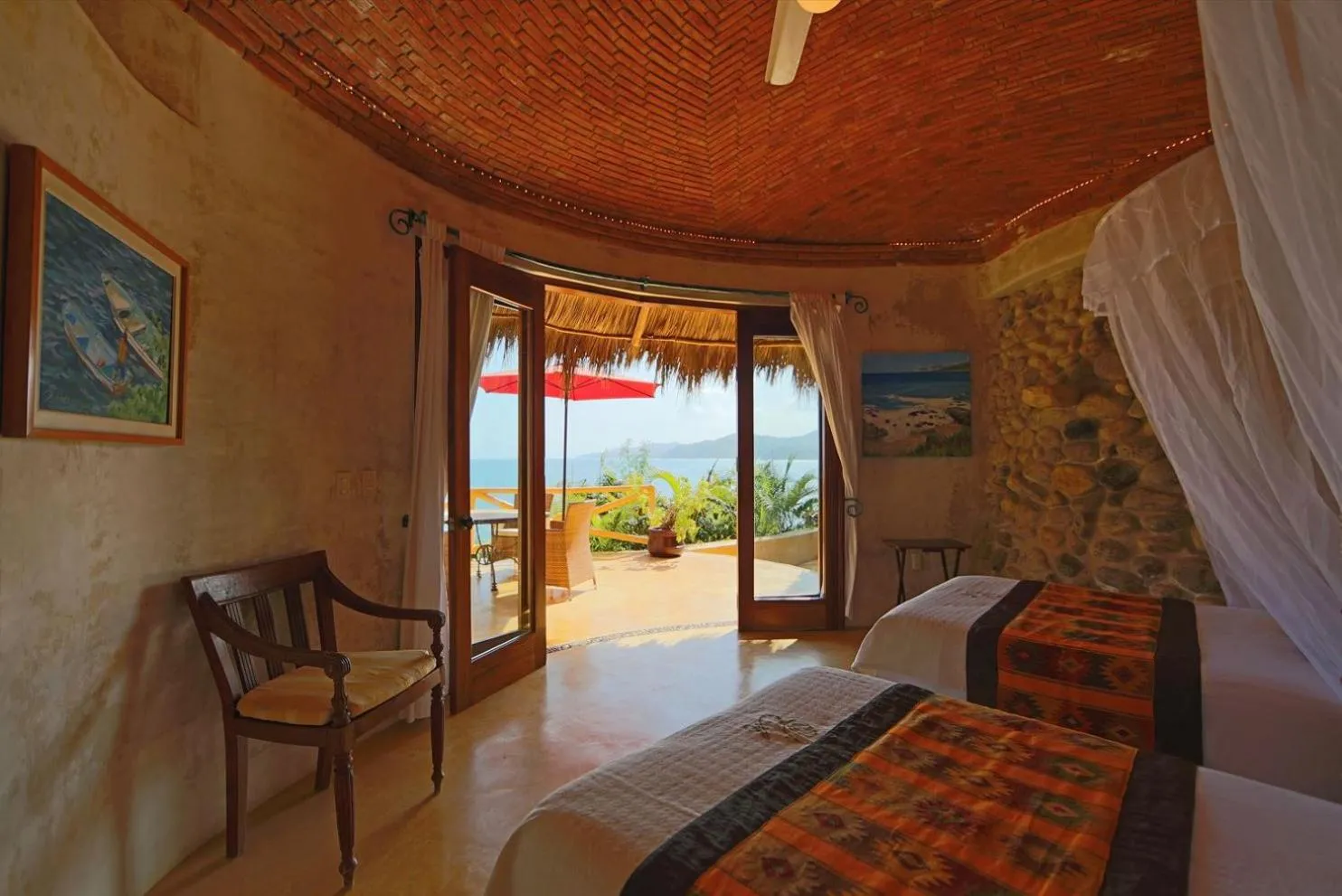 Bedroom, Bed in Villa Amor