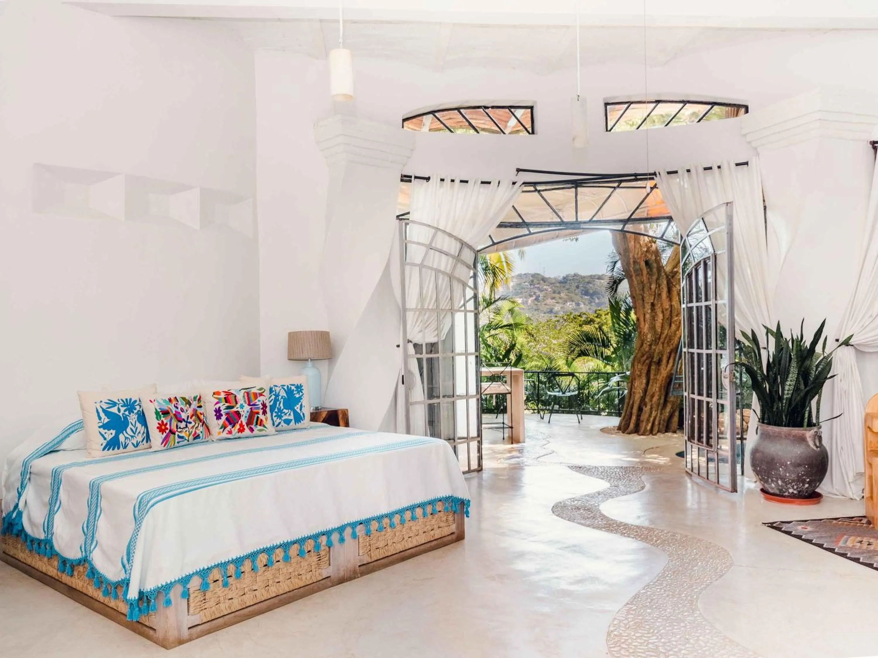 Bed in Villa Amor