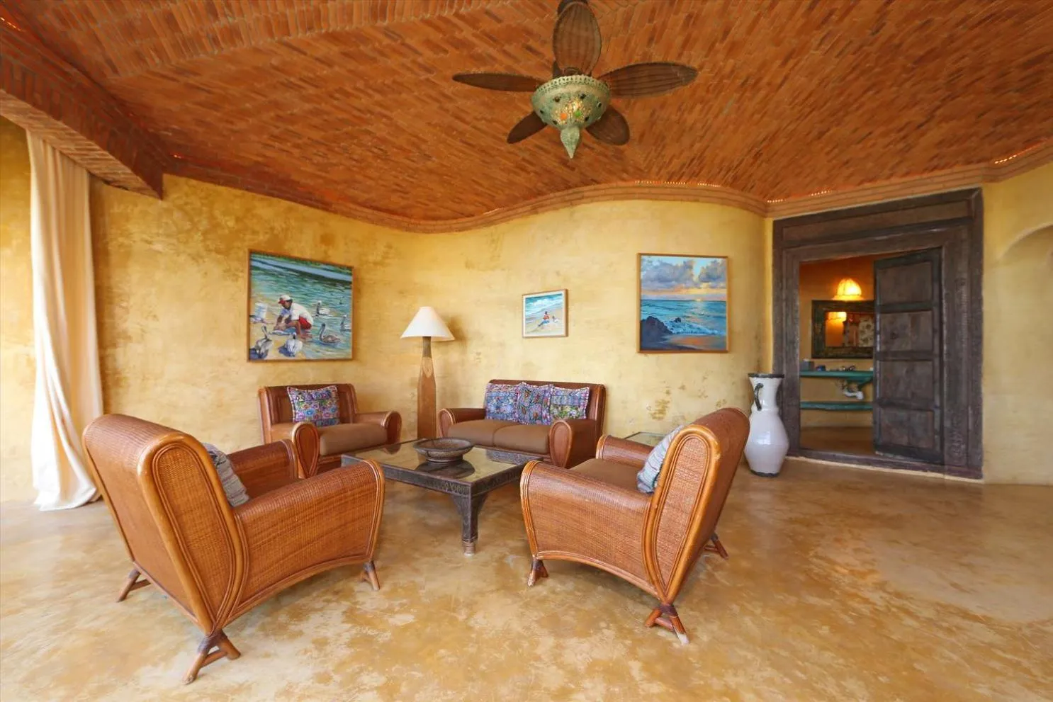 Living room in Villa Amor