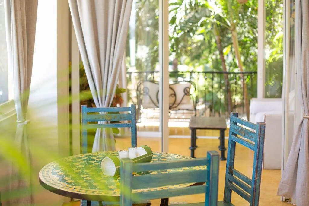 Dining area in Villa Amor