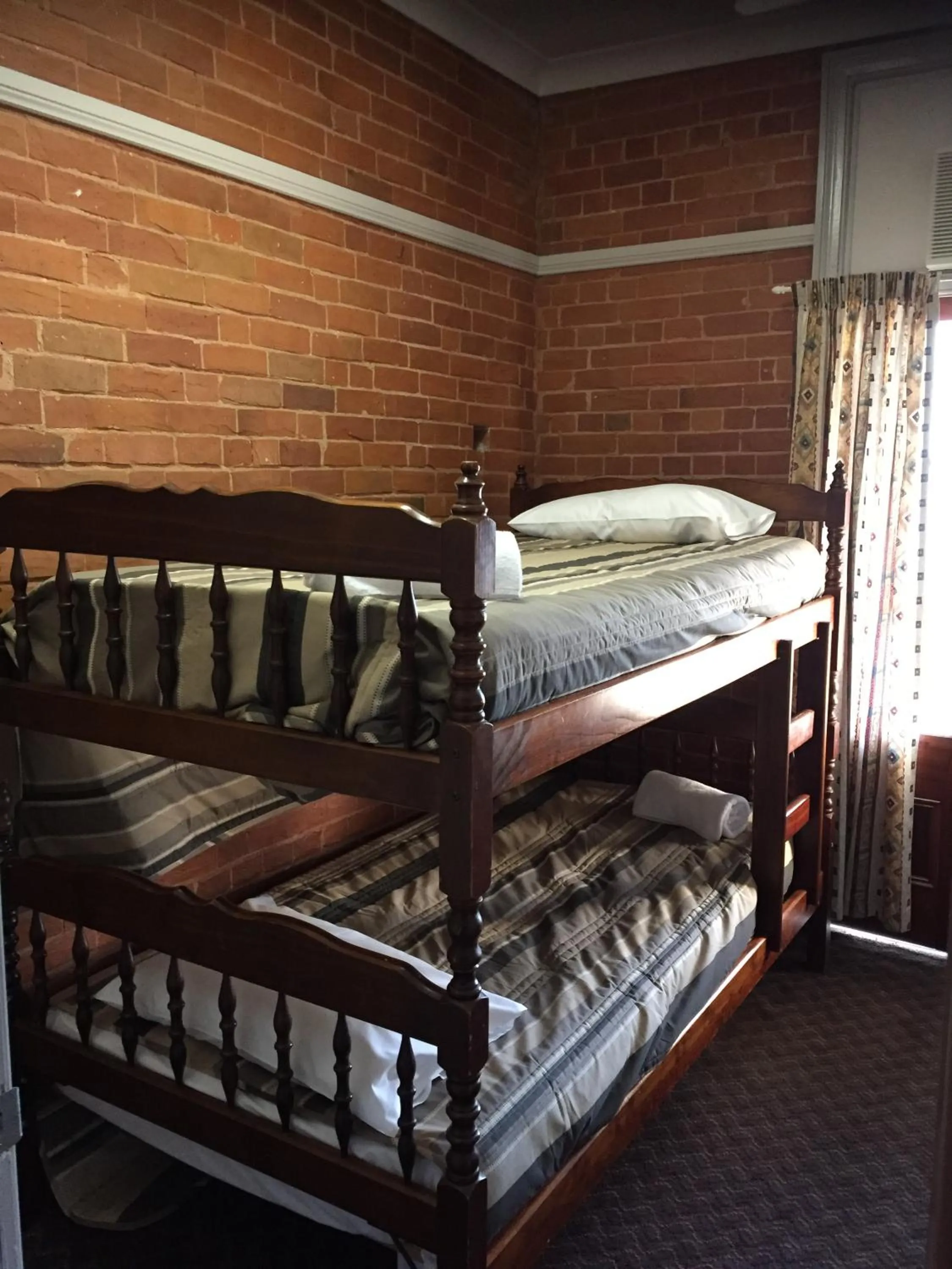 Bed in Heritage Hotel Rockhampton