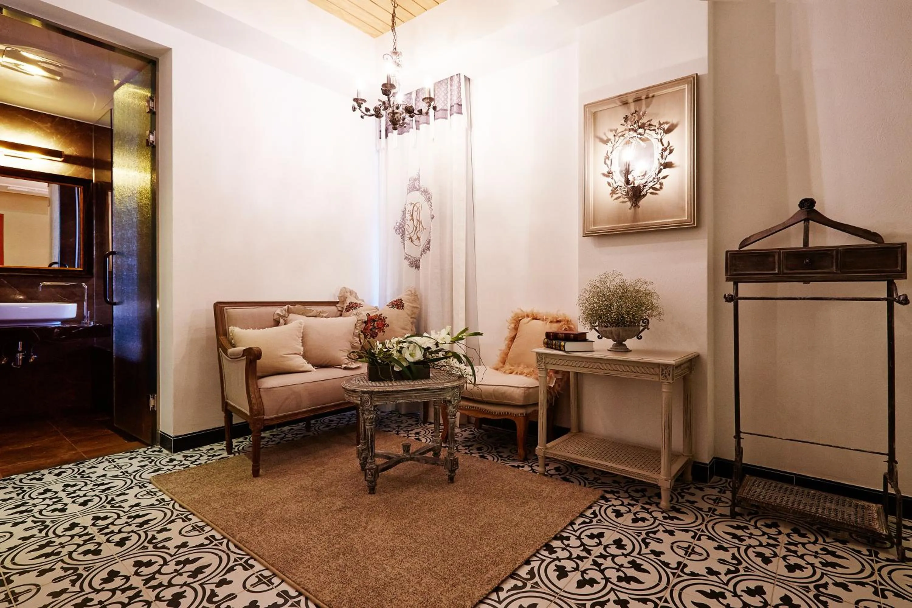 Living room in Roseto Hotel