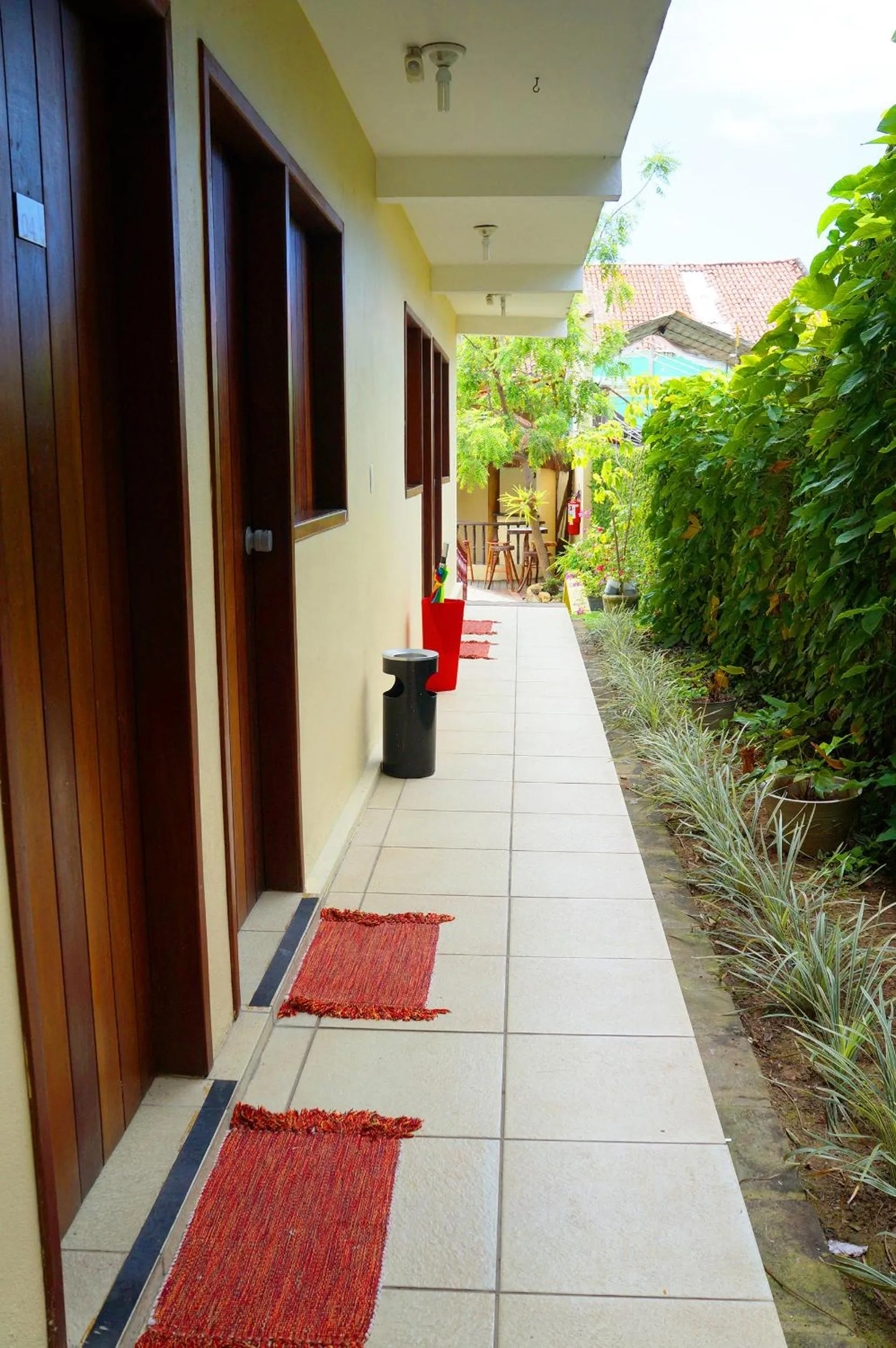 Patio in Pousada Baobá e SPA