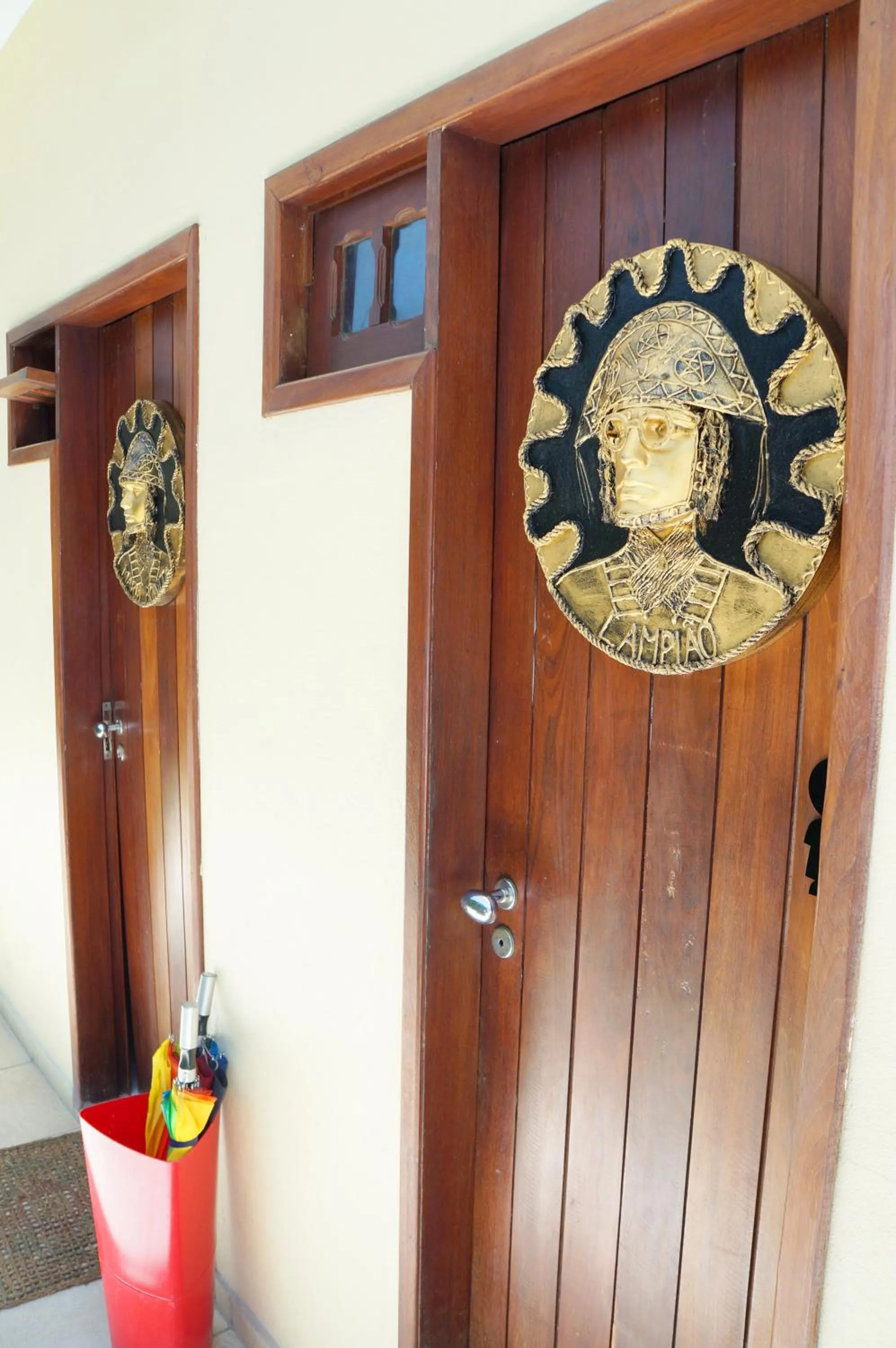 Bathroom in Pousada Baobá e SPA