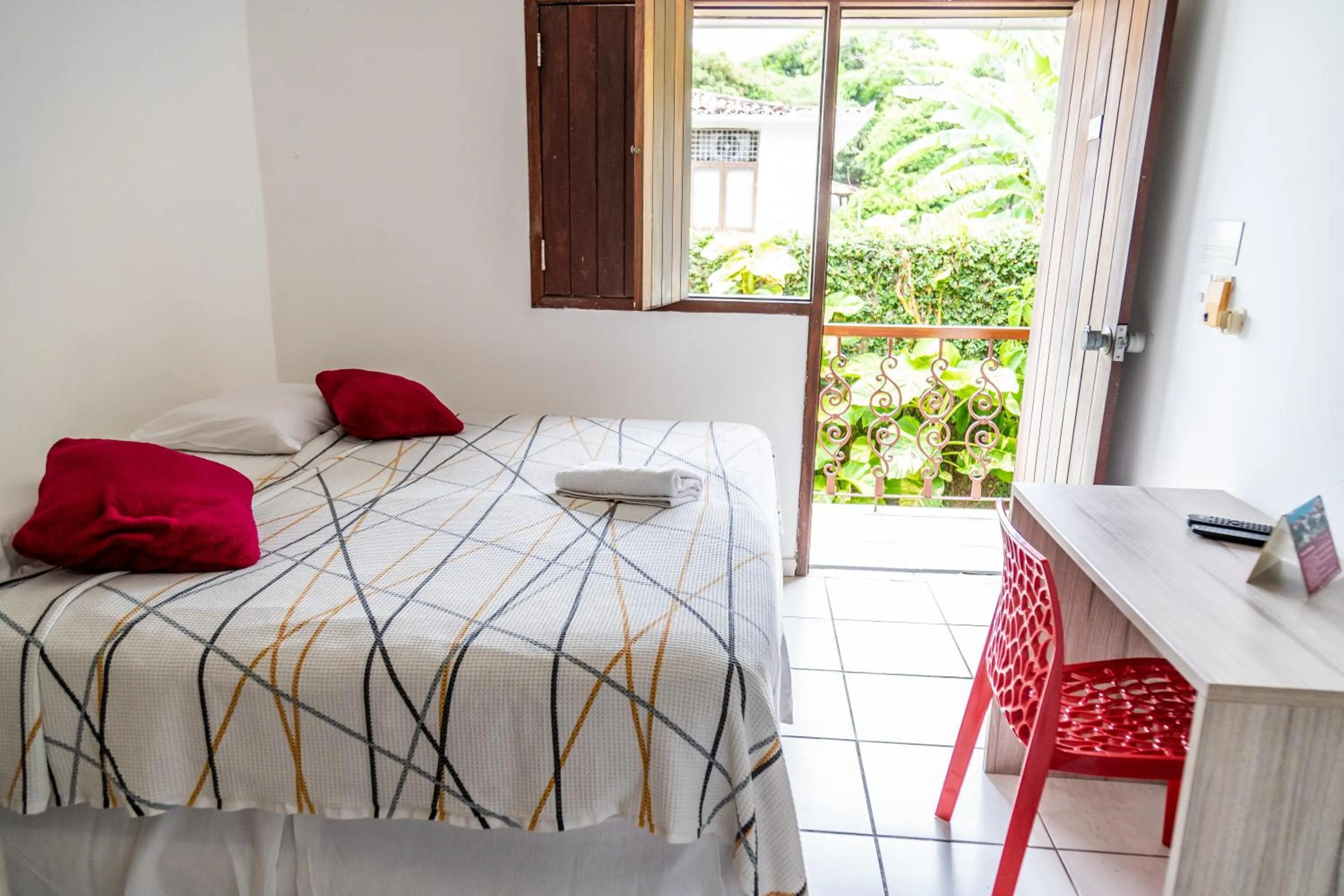 Bed in Pousada Baobá e SPA