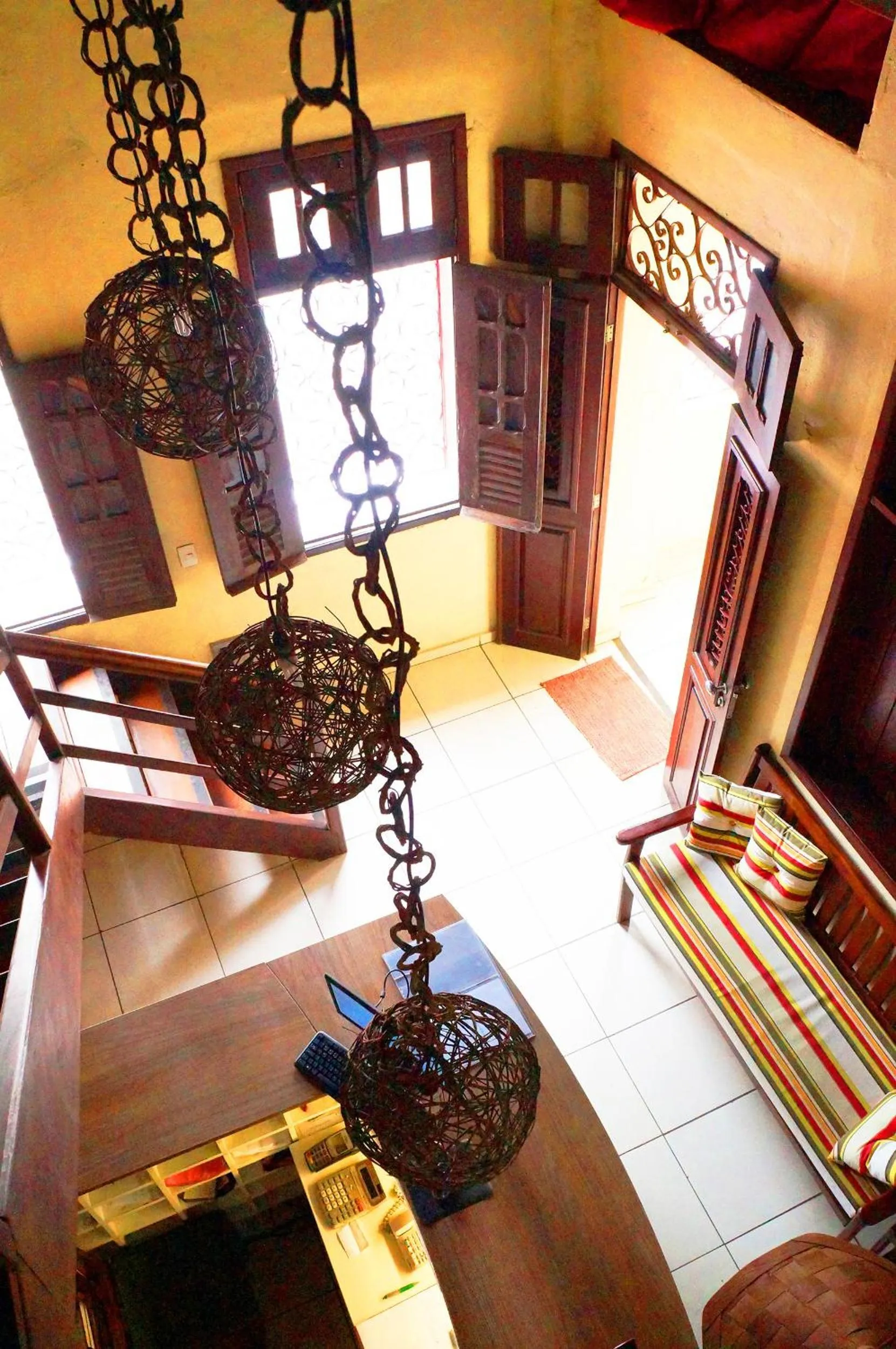 Lobby or reception in Pousada Baobá e SPA