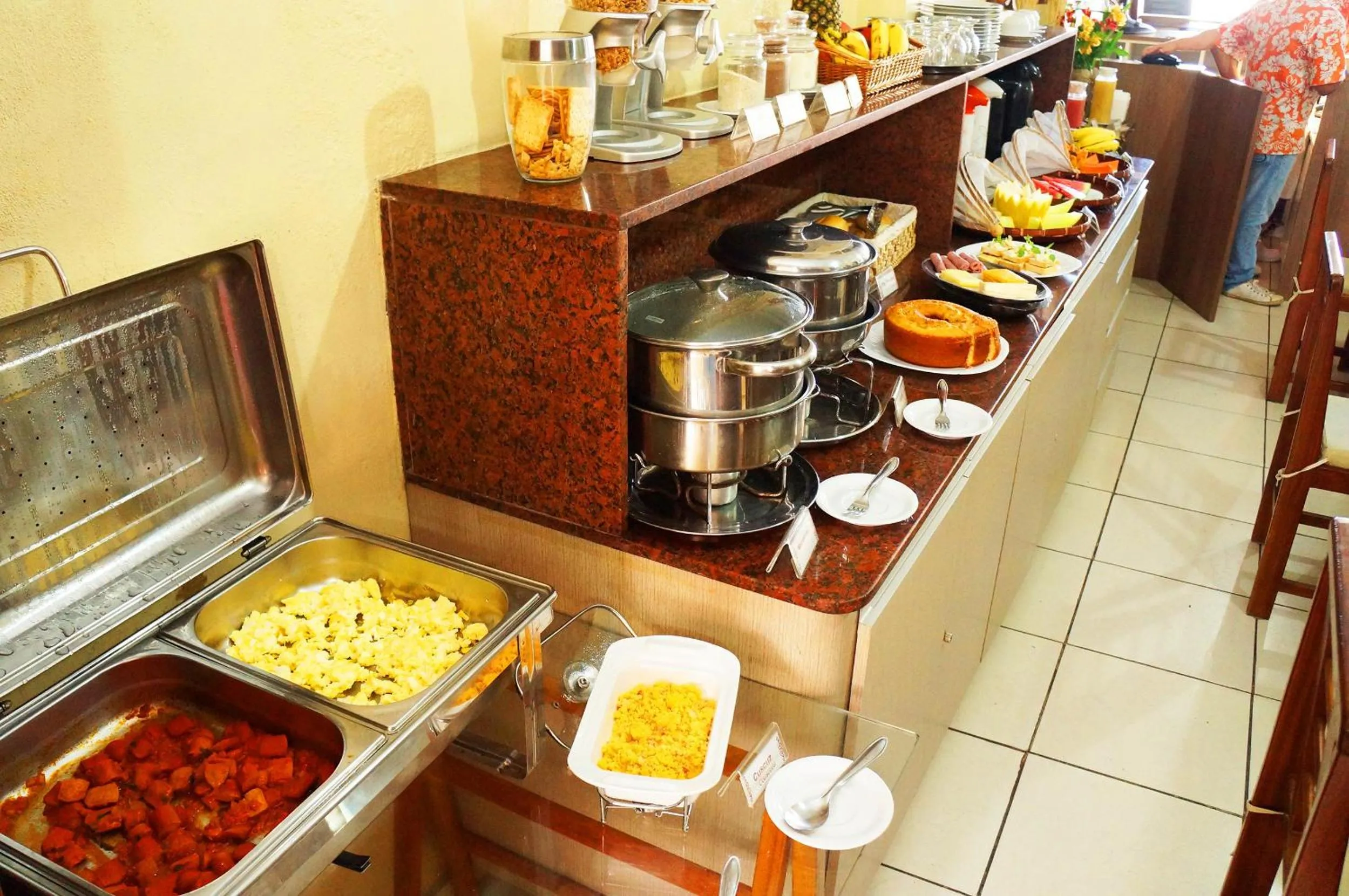 Restaurant/places to eat in Pousada Baobá e SPA