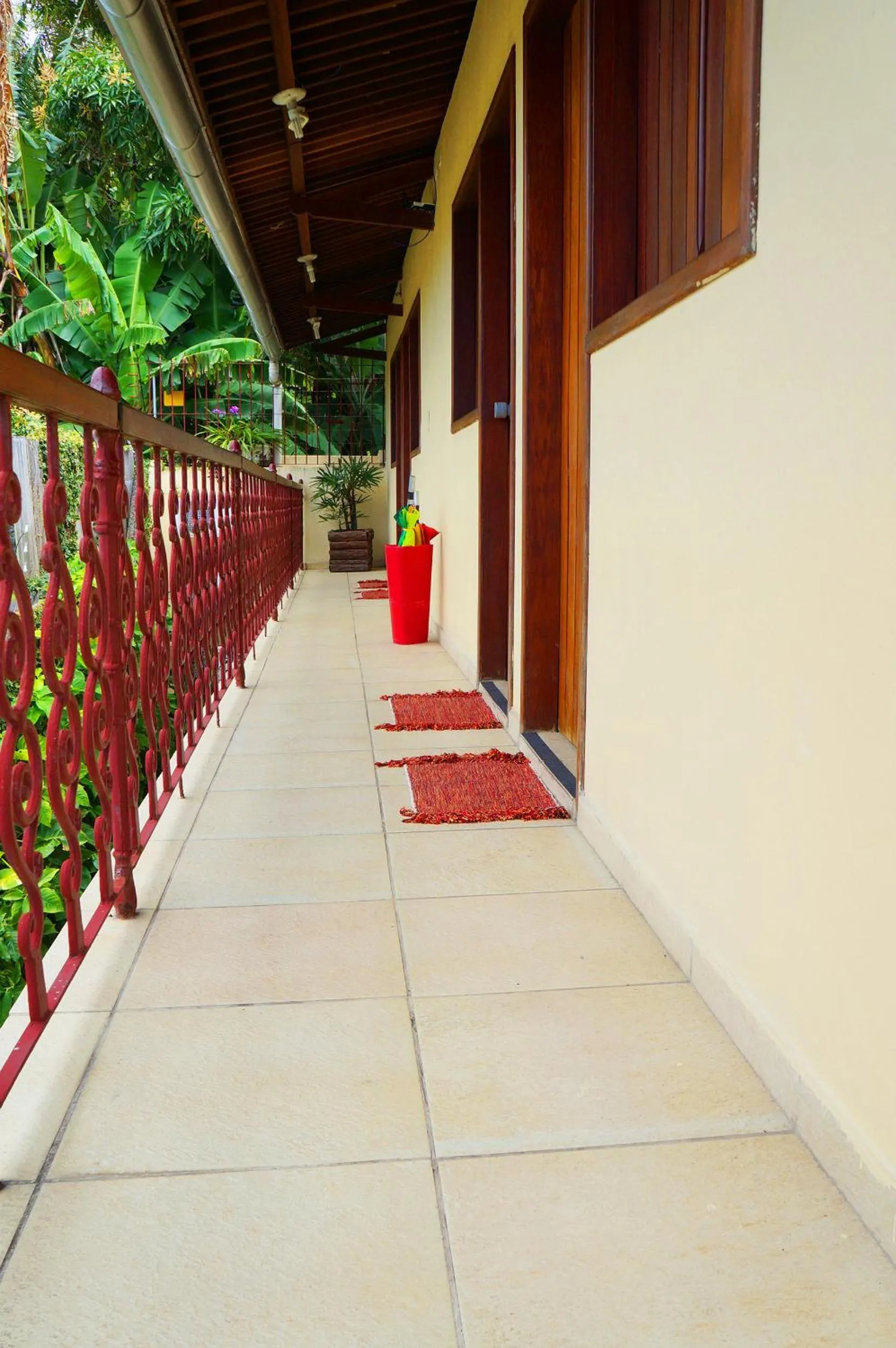 Balcony/Terrace in Pousada Baobá e SPA