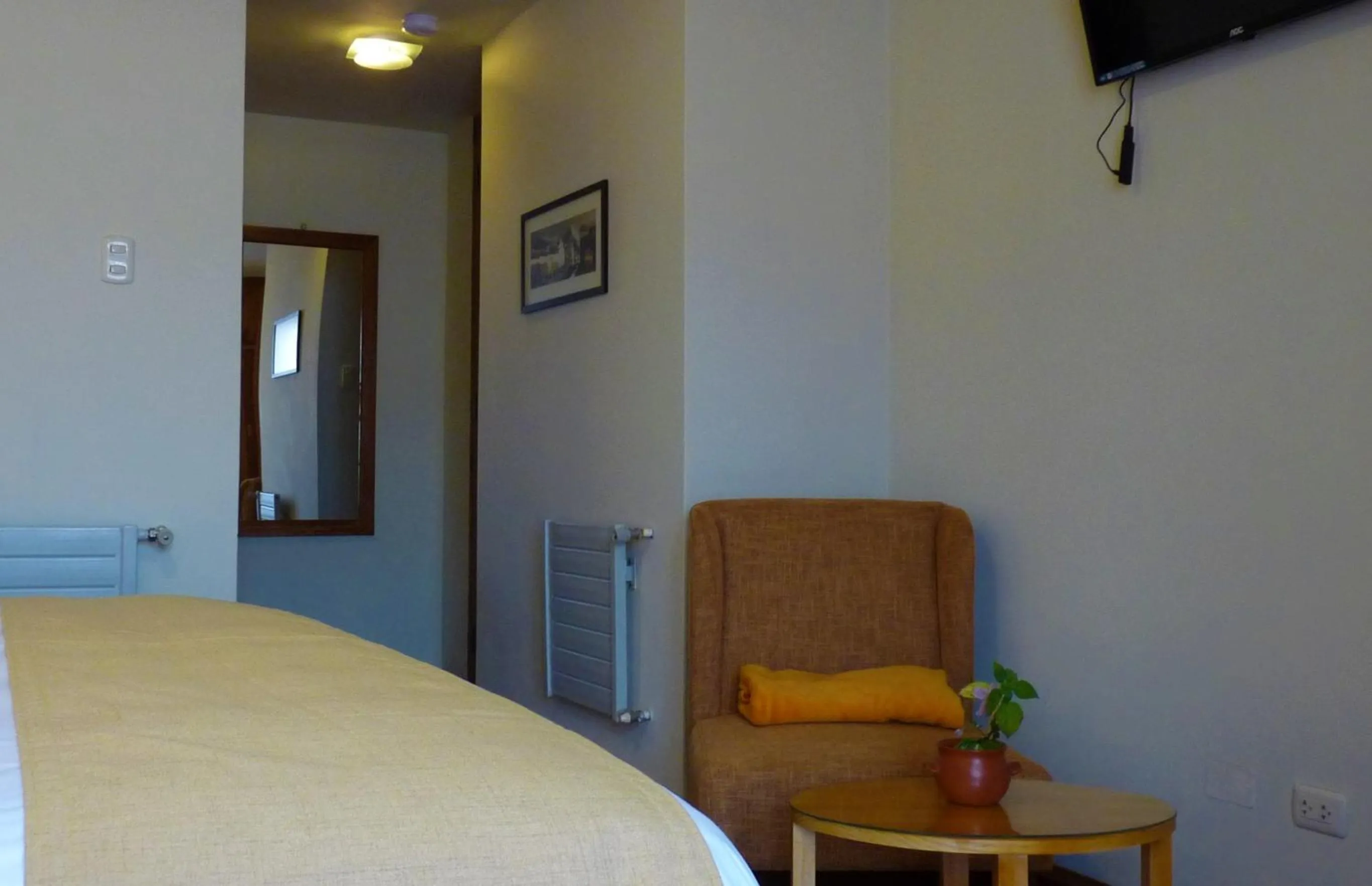 Bedroom in Eco-Hotel Pension Alemana