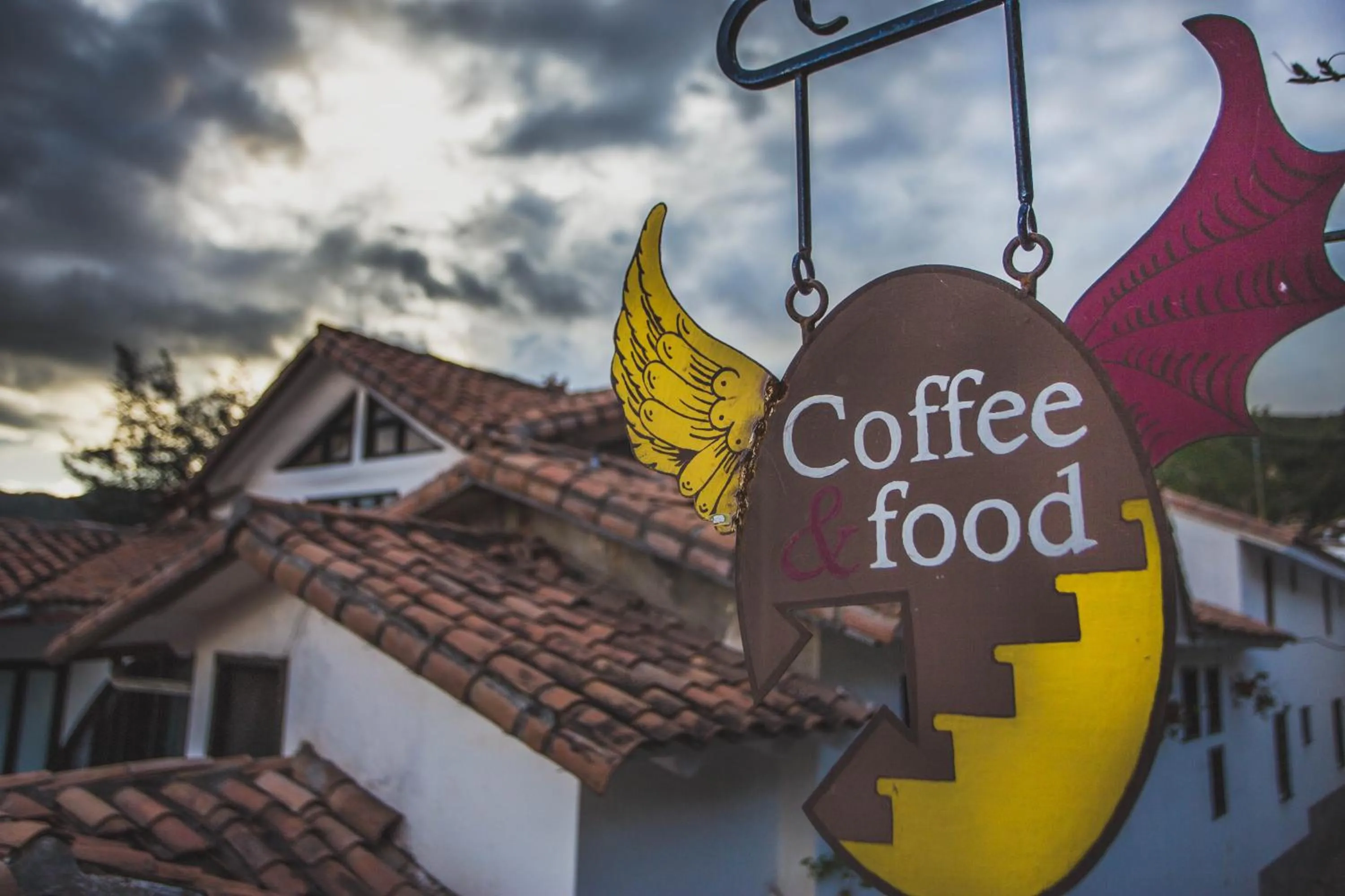 Restaurant/places to eat in Eco-Hotel Pension Alemana