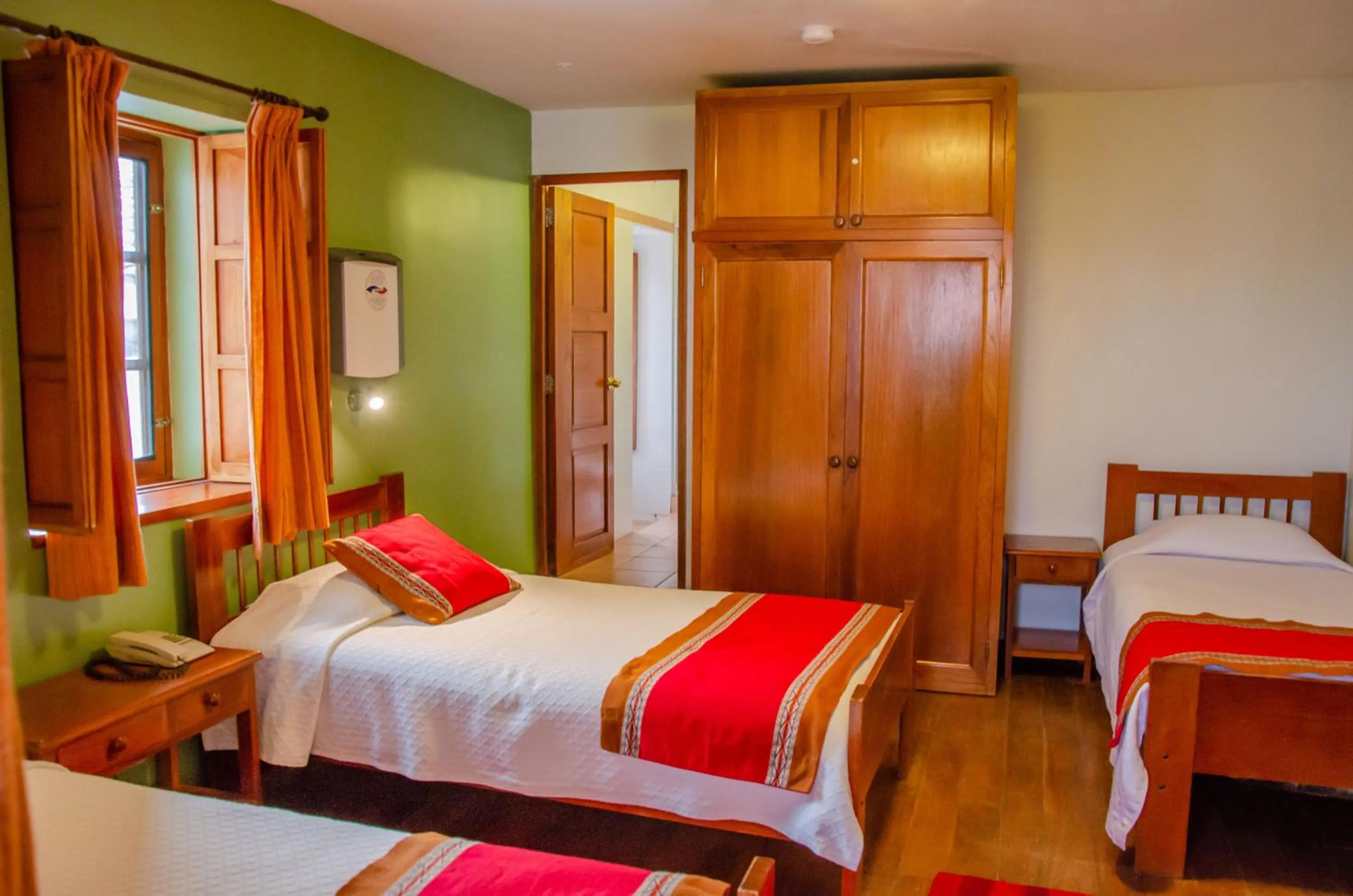 Bedroom in Eco-Hotel Pension Alemana