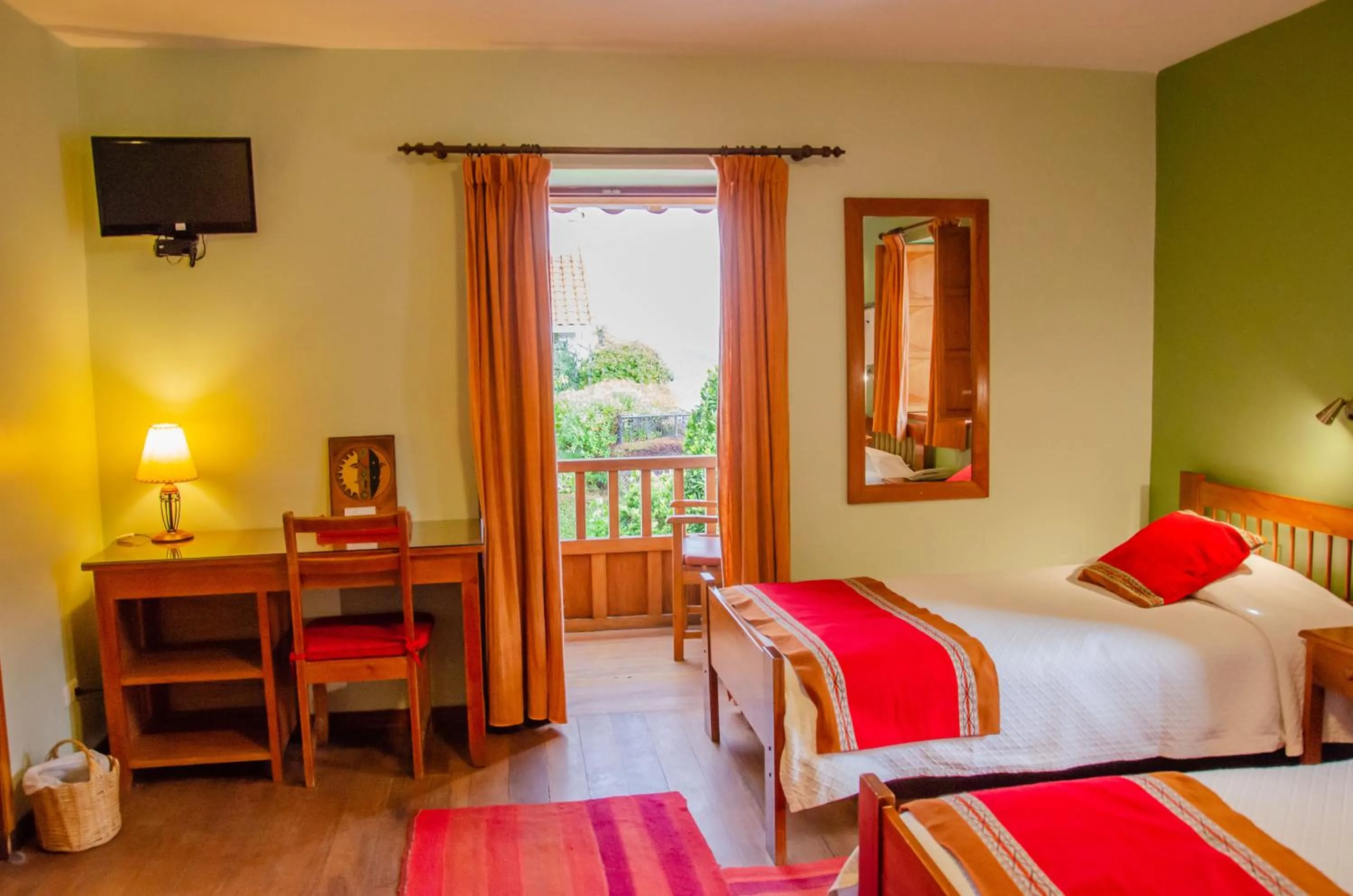 Bedroom in Eco-Hotel Pension Alemana