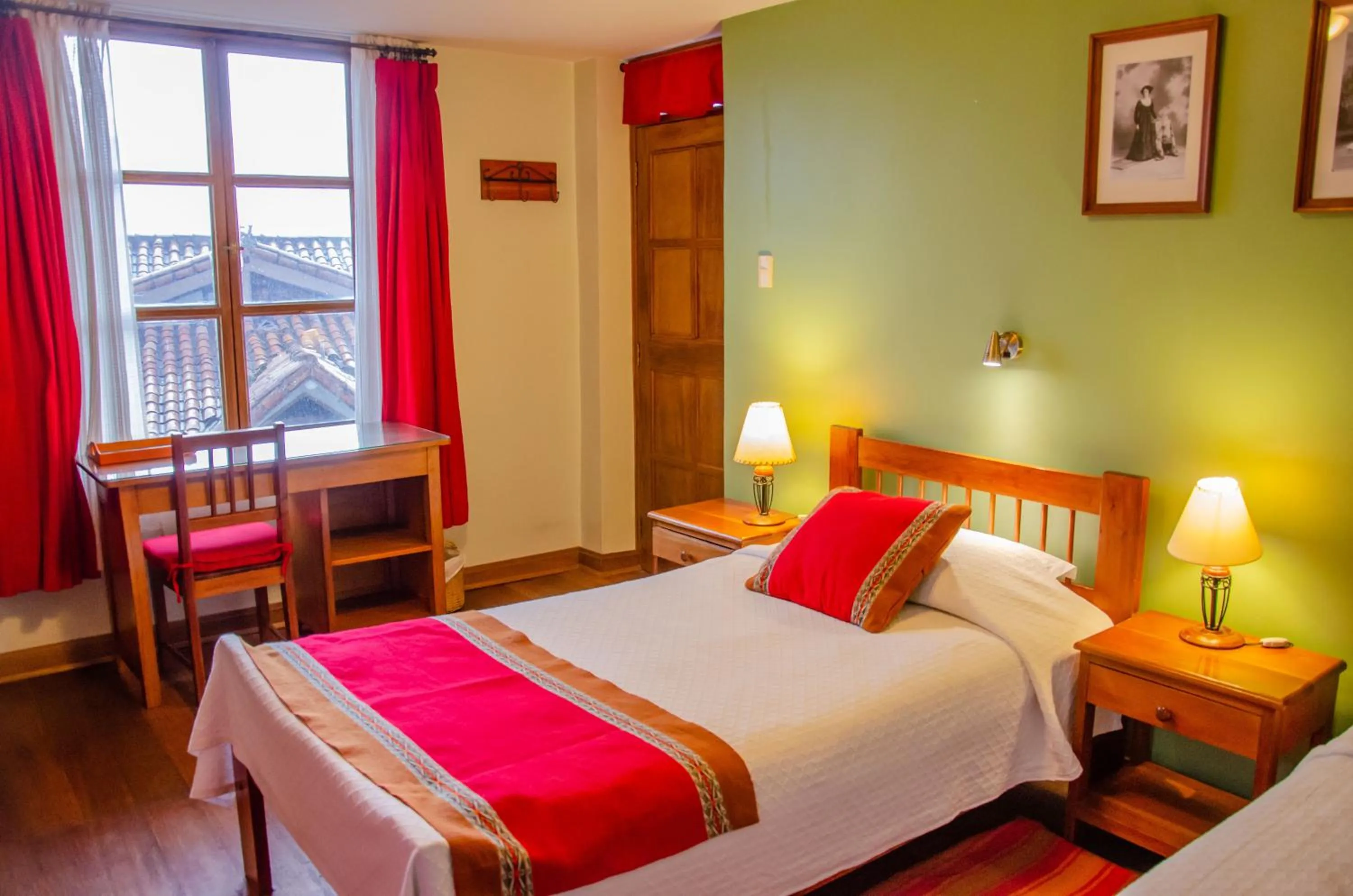 Bedroom in Eco-Hotel Pension Alemana