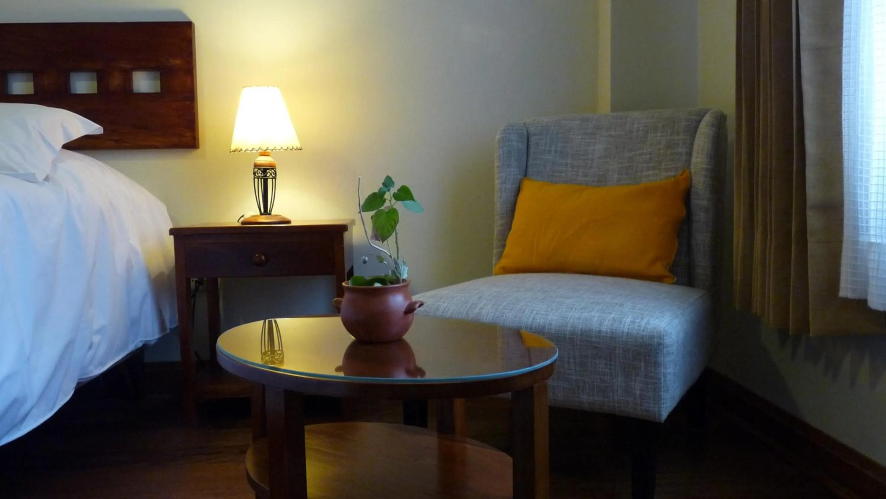 Bedroom in Eco-Hotel Pension Alemana