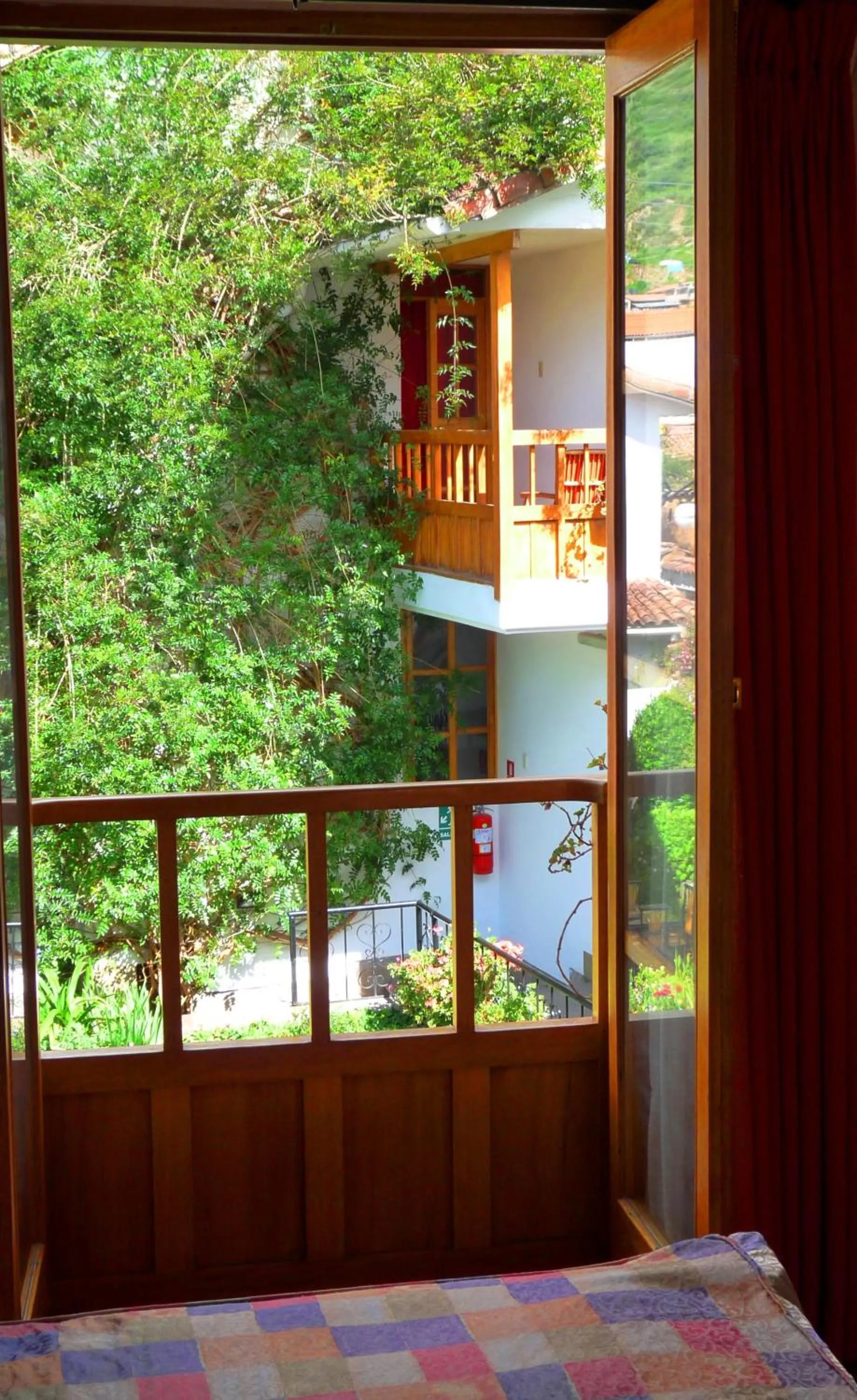 View (from property/room) in Eco-Hotel Pension Alemana