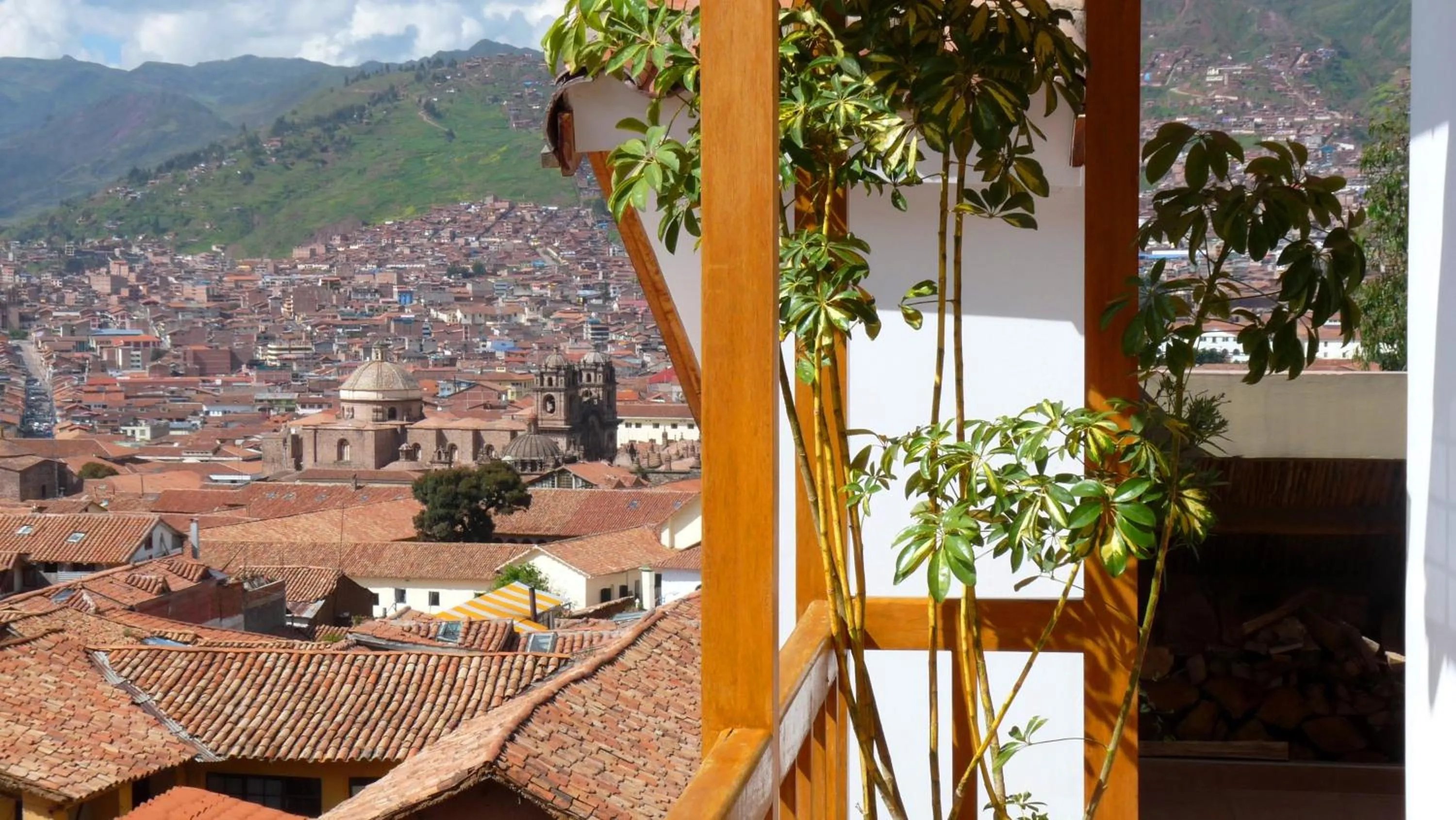 View (from property/room) in Eco-Hotel Pension Alemana