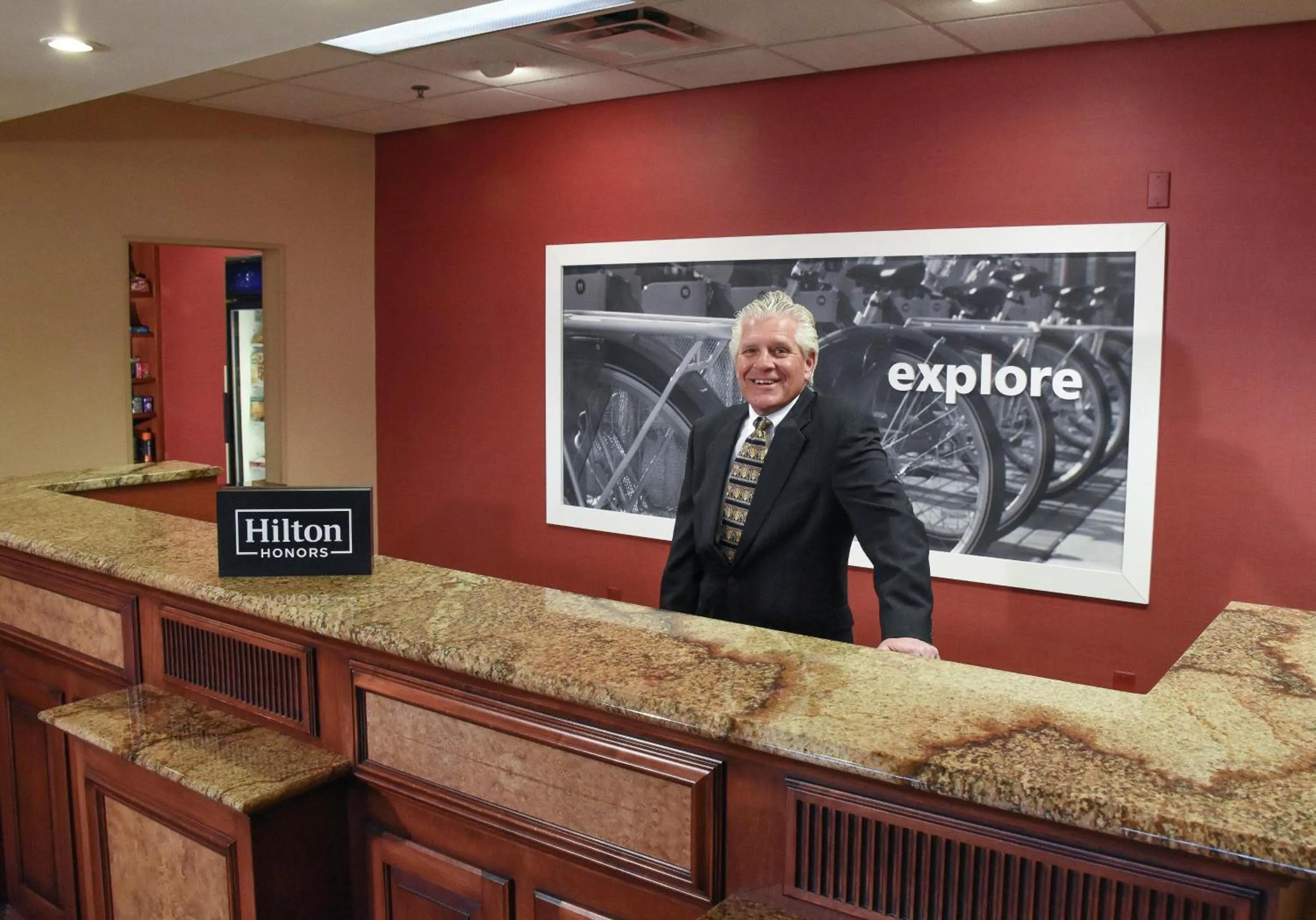 Lobby or reception in Hampton Inn & Suites Youngstown-Canfield