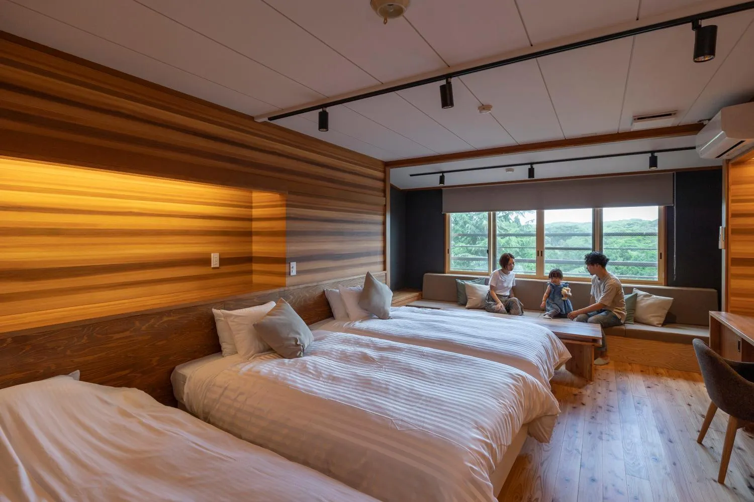 Bed in mt. inn(マウントイン）