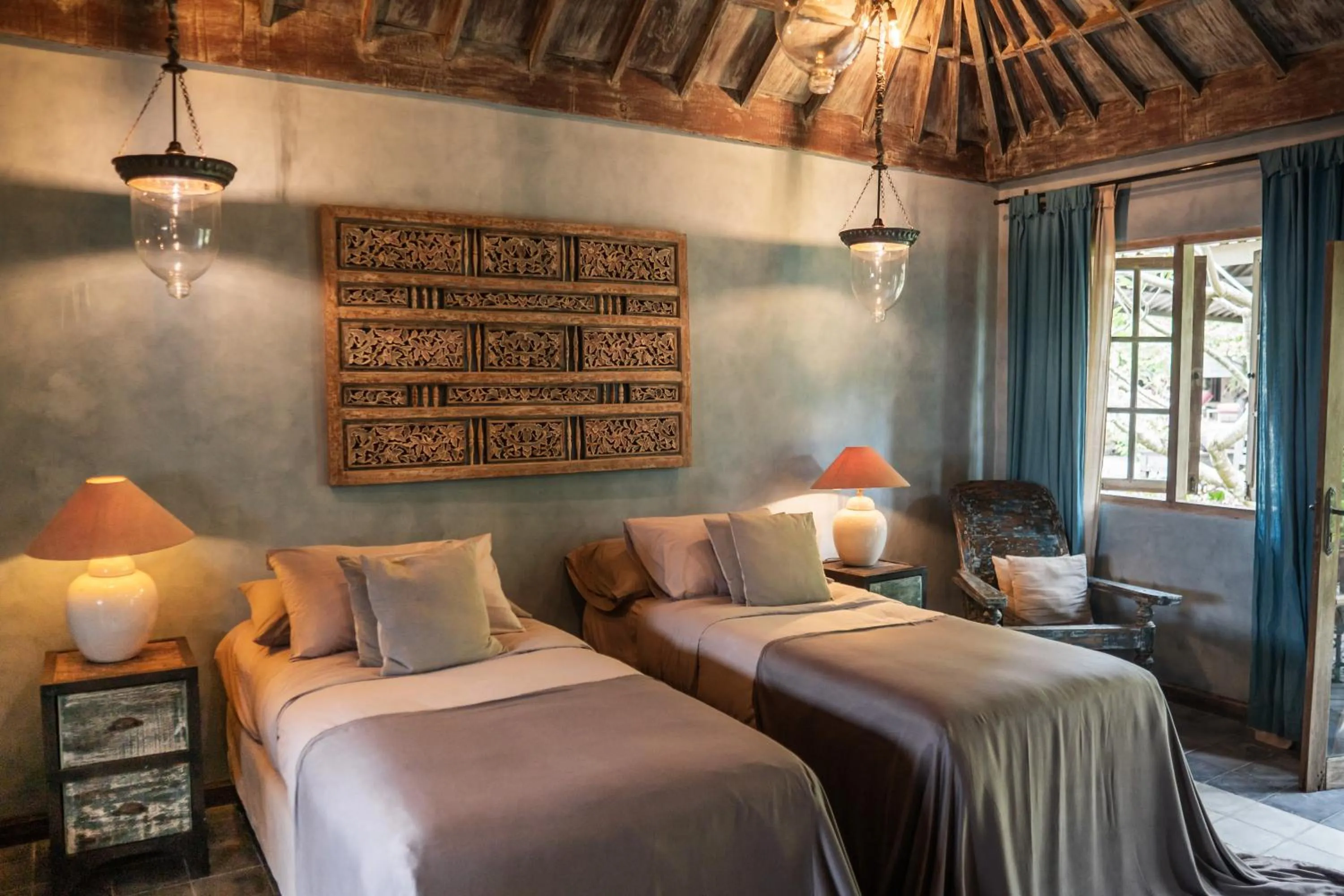 Bed in Balquisse Heritage Hotel