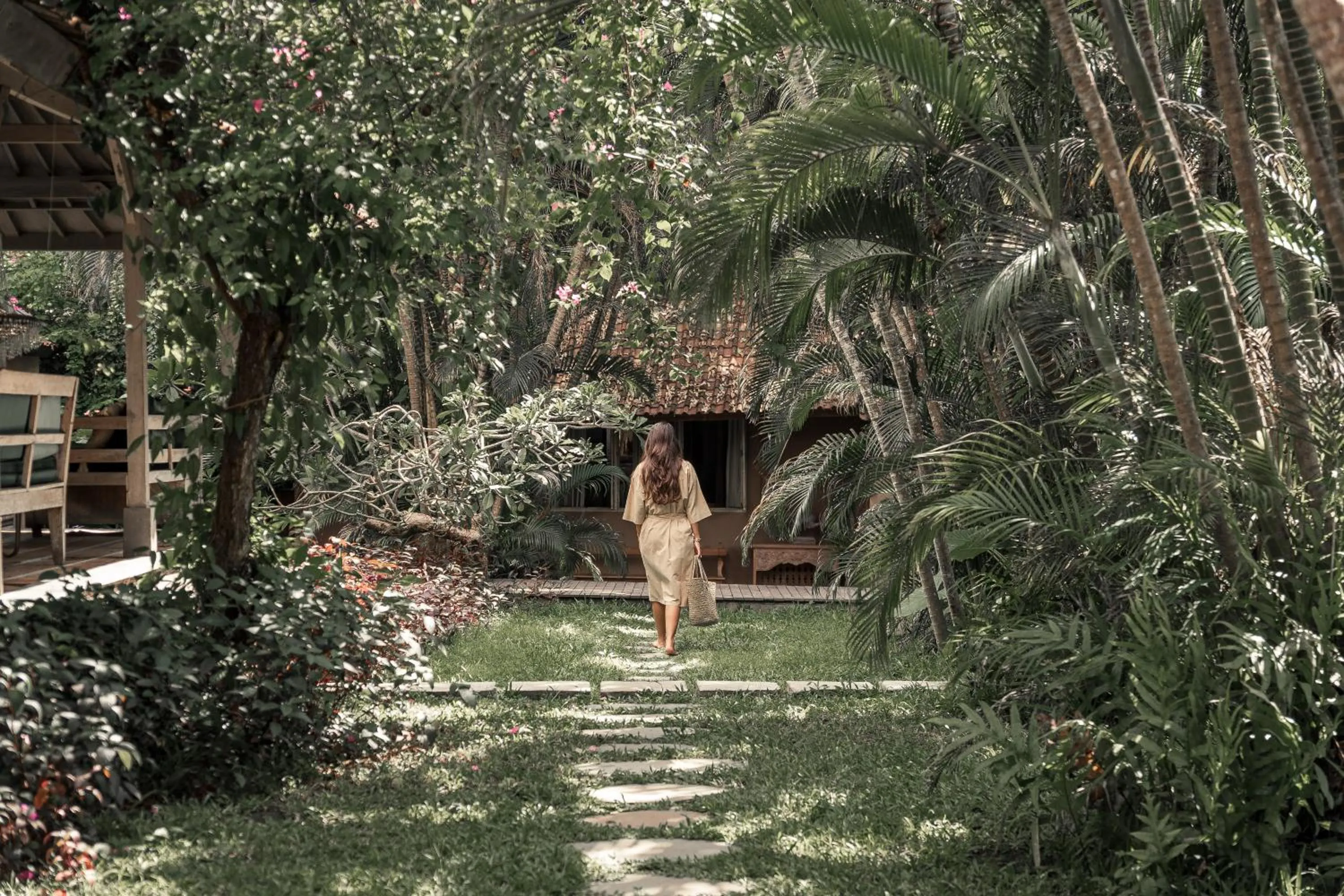 Garden view in Balquisse Heritage Hotel