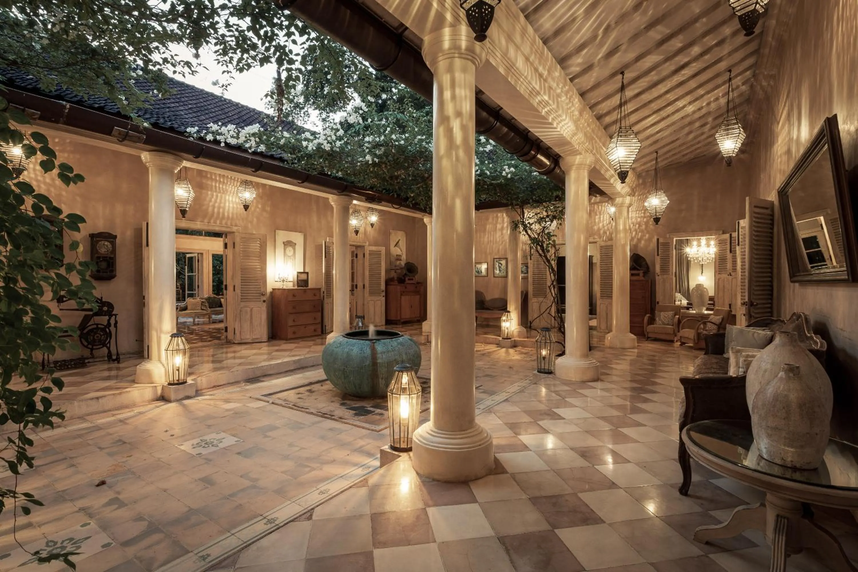 Patio in Balquisse Heritage Hotel