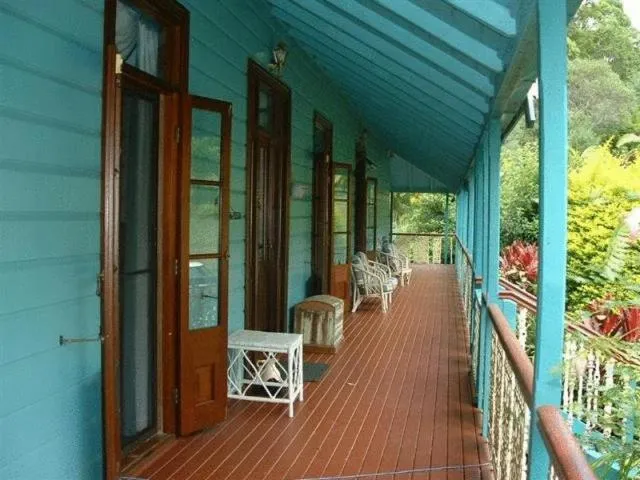 Balcony/Terrace in Riviera Bed & Breakfast