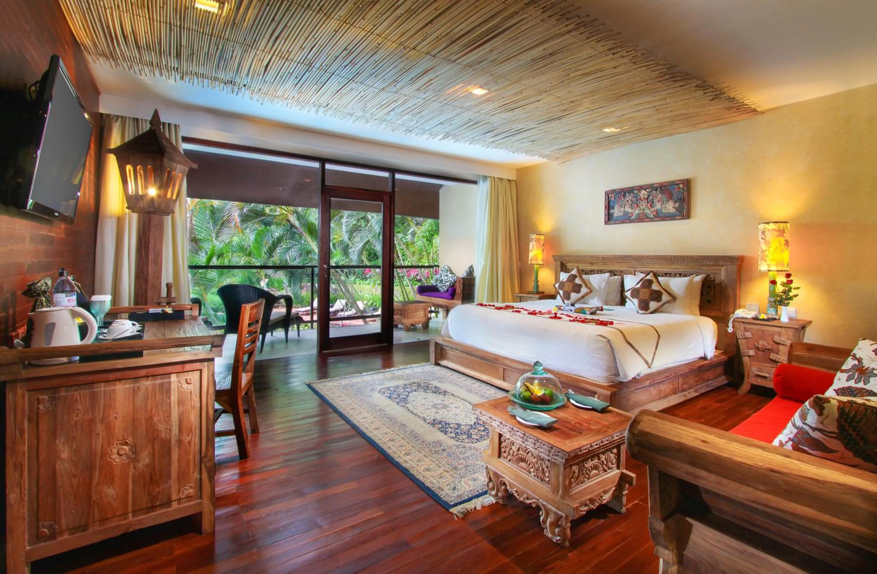 Bedroom, Bed in Kupu Kupu Barong Villas and Tree Spa by L’OCCITANE