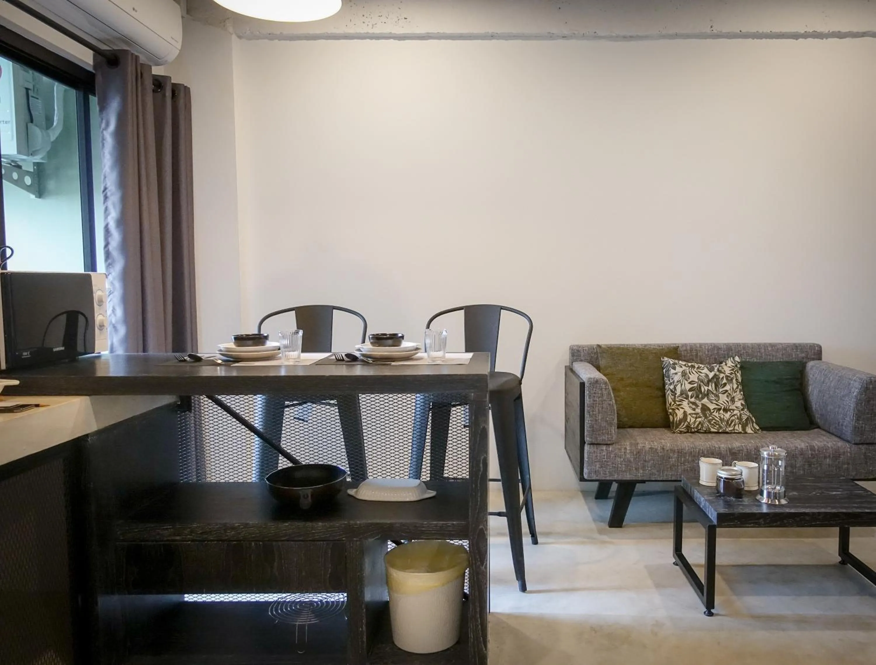 Seating area in The51Hometel