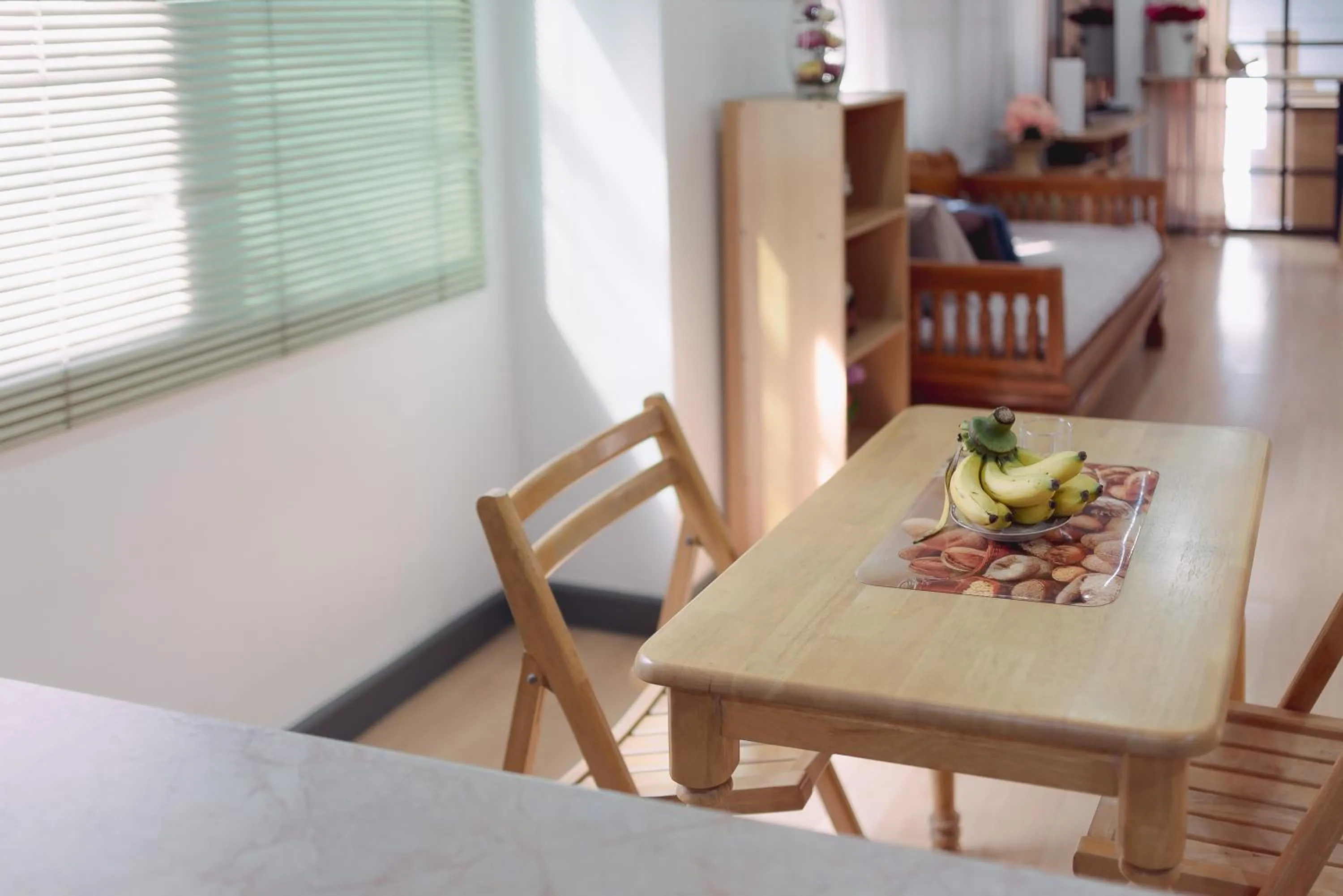 Communal kitchen in BaanSu Hostel
