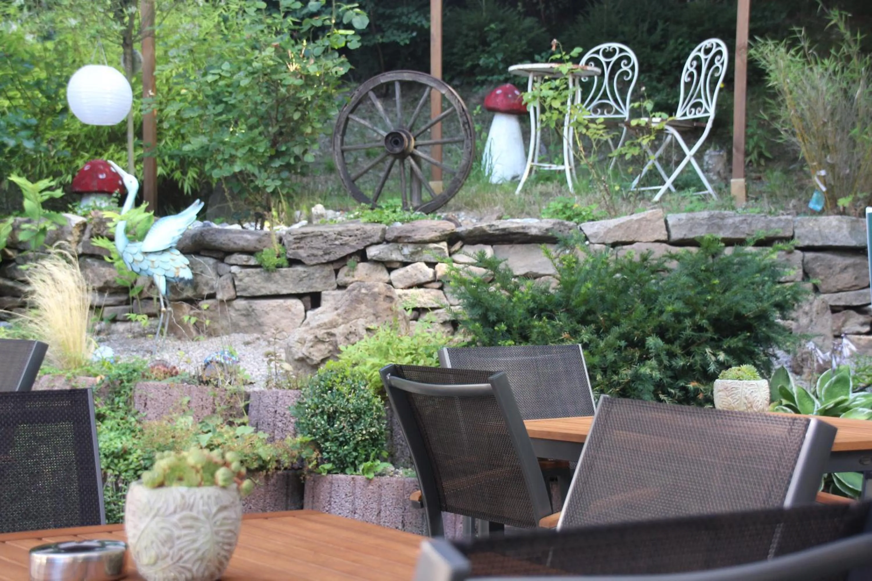 Garden view in Hotel-Restaurant Jagdhaus Heede