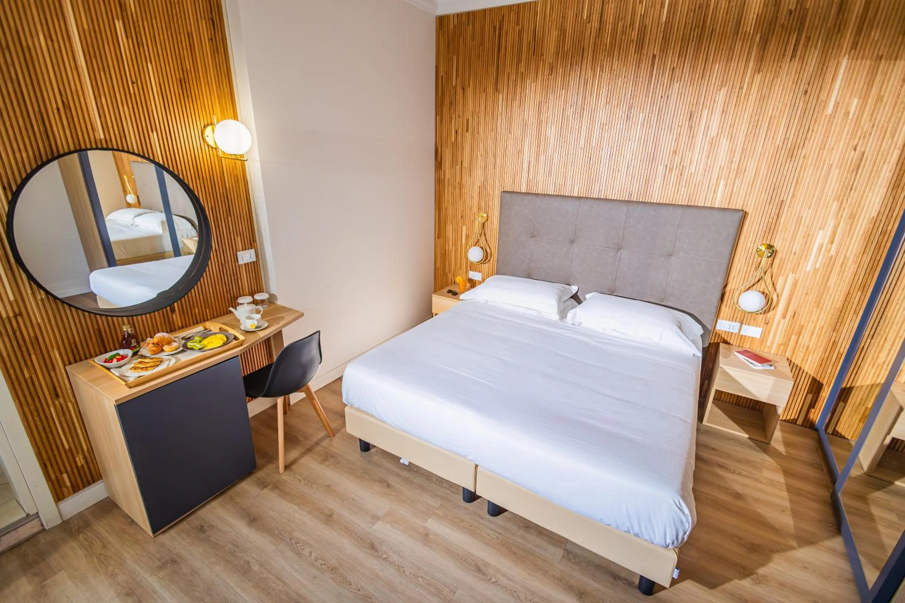 Bedroom, Bed in Hotel Terme Formentin